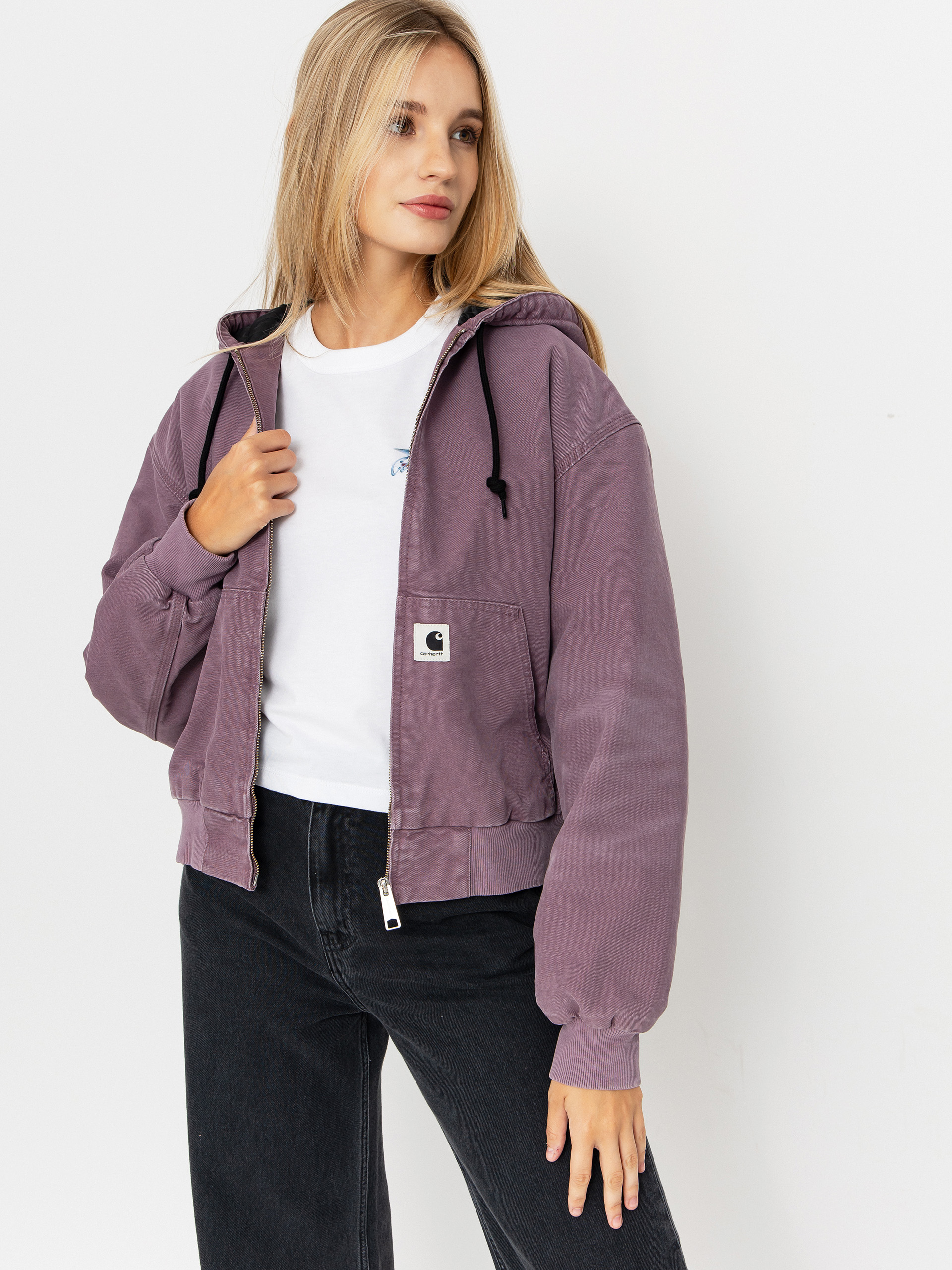Яке Carhartt WIP OG Active Wmn (phlox/stone canvas)