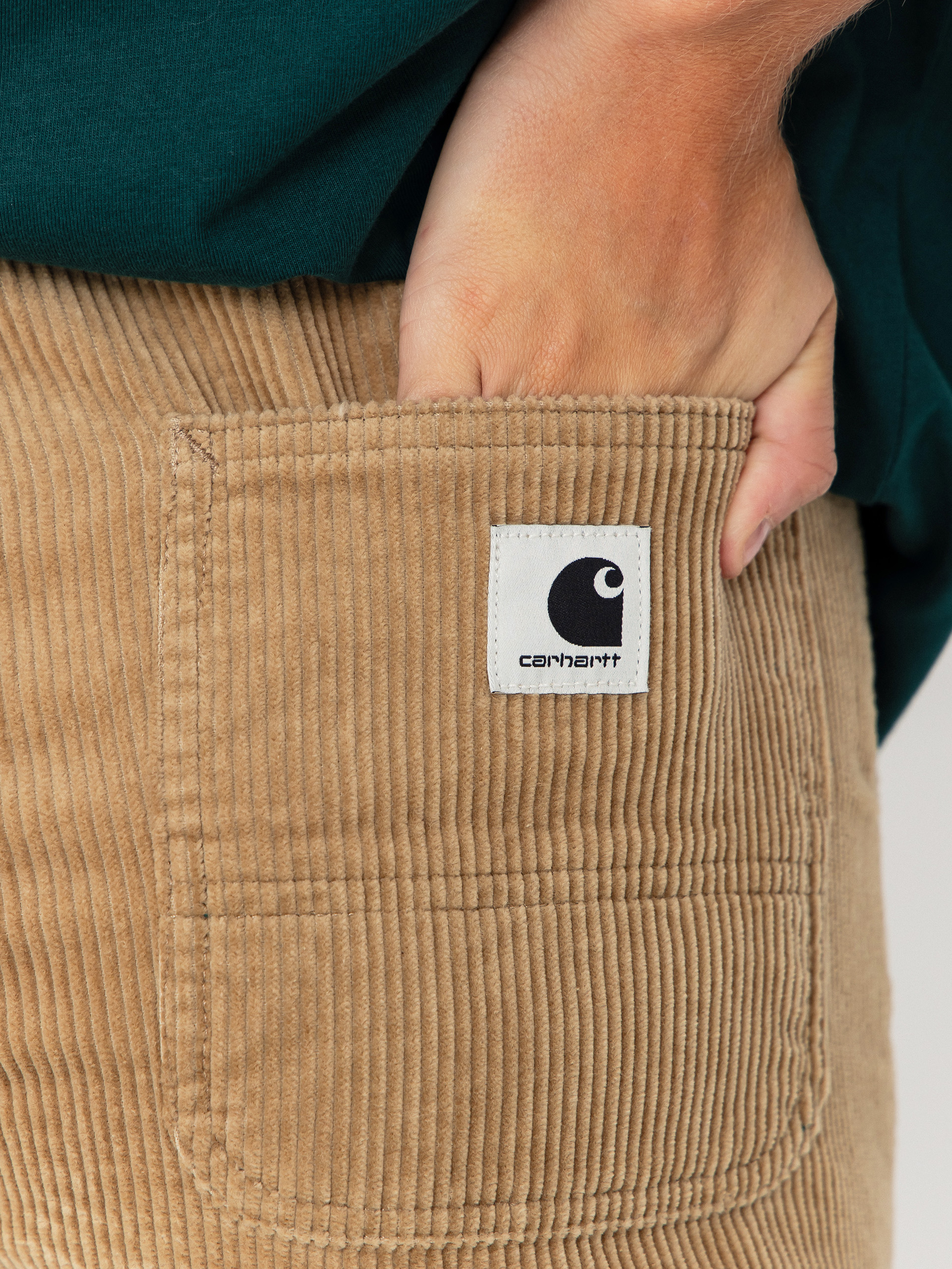 Панталони Carhartt WIP Simple Wmn (leather/rinsed)