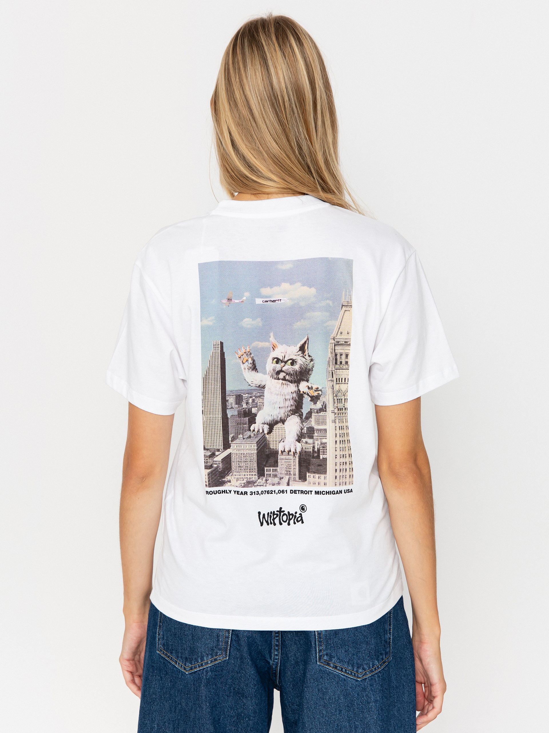 Тениска Carhartt WIP Wiptopia Wmn (white)