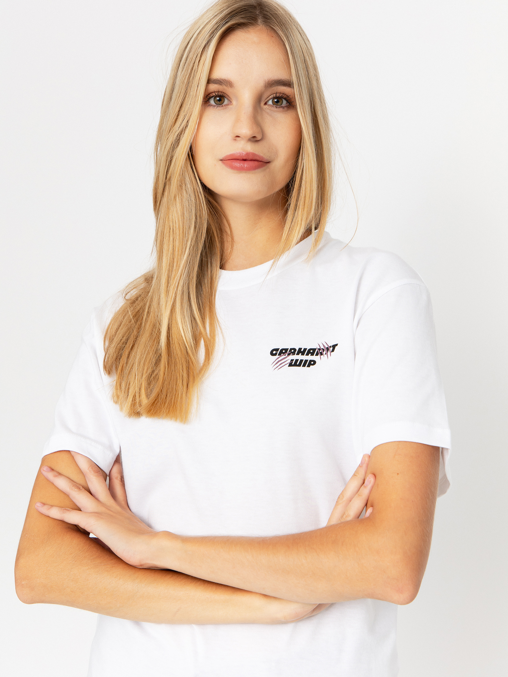 Тениска Carhartt WIP Wiptopia Wmn (white)