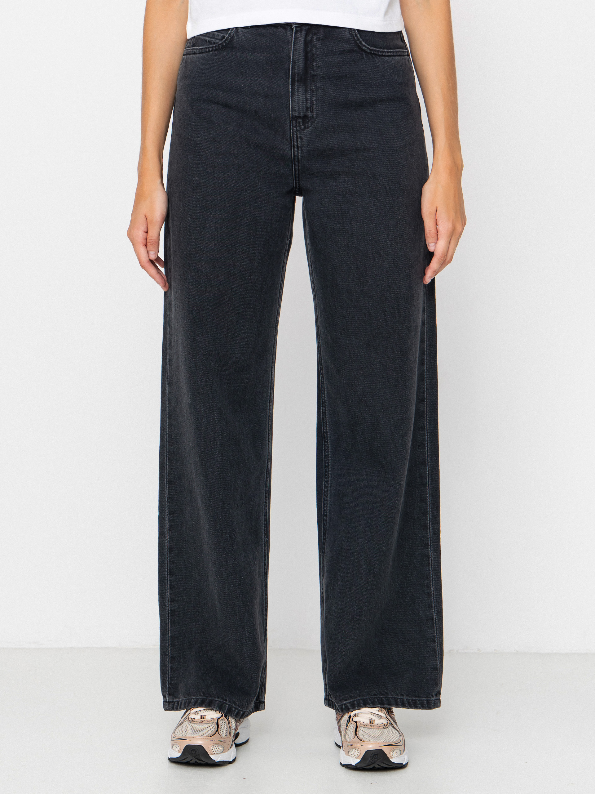 u041fu0430u043du0442u0430u043bu043eu043du0438 Carhartt WIP Jane Wmn (black/heavy stone wash)