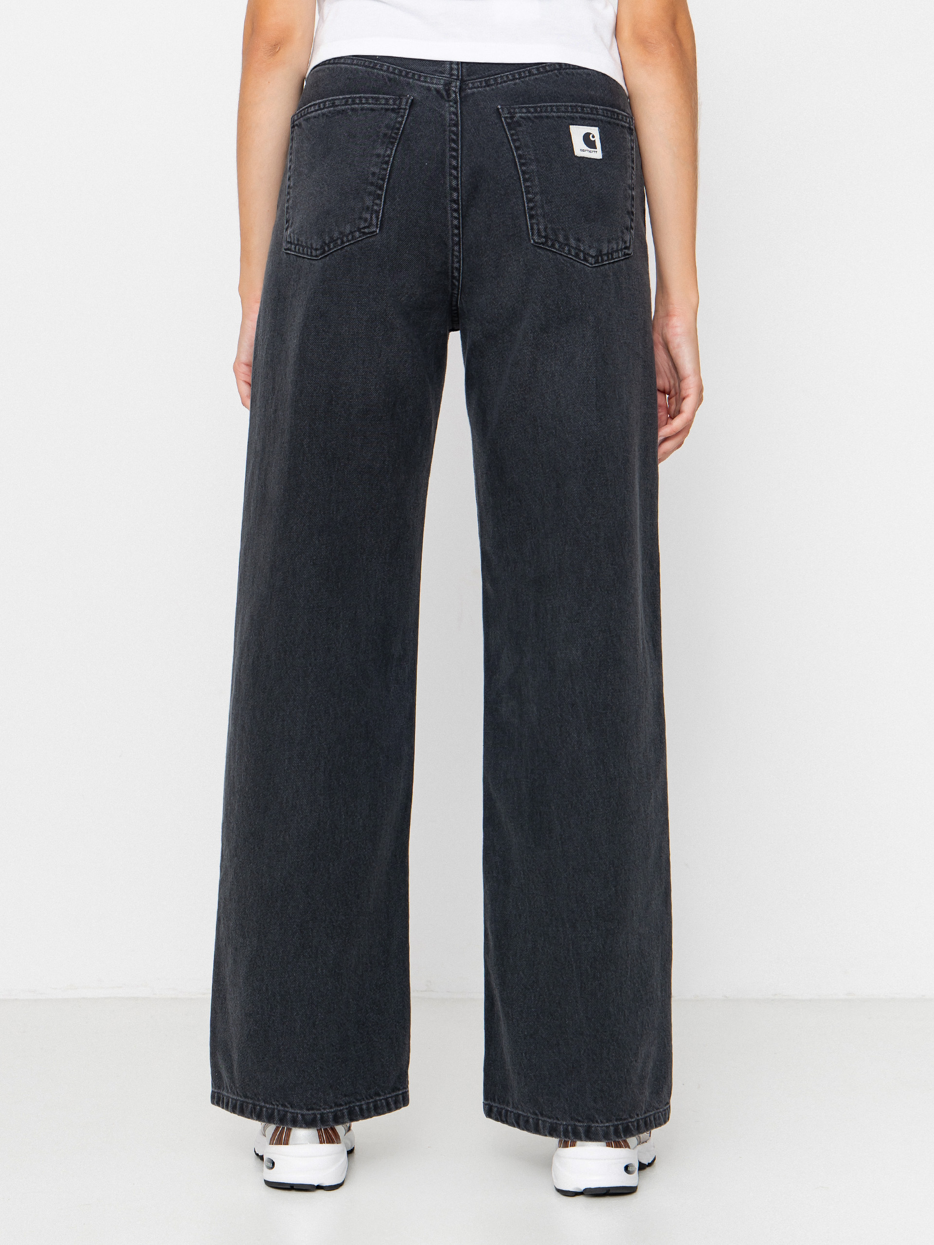Панталони Carhartt WIP Jane Wmn (black/heavy stone wash)