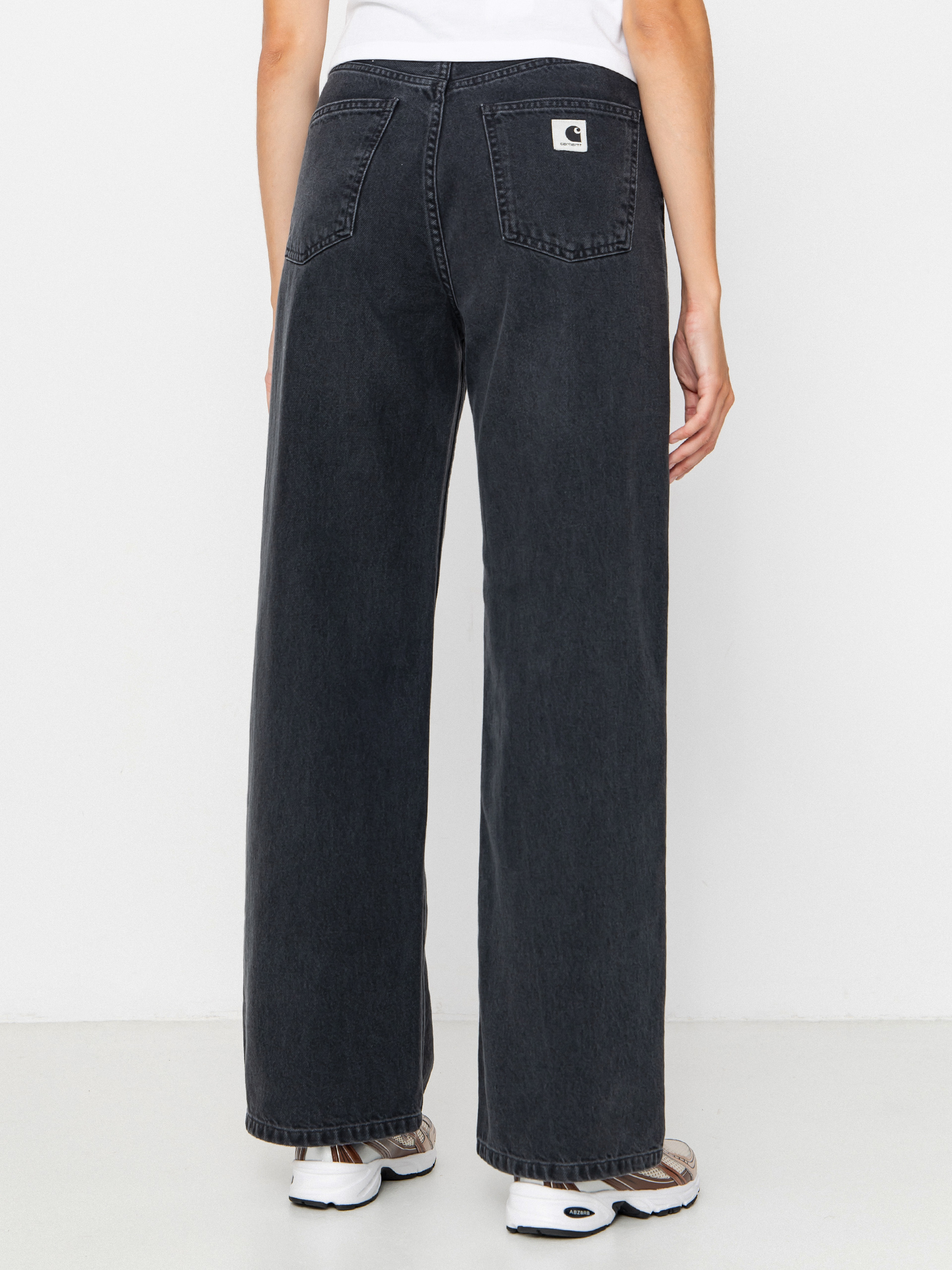Панталони Carhartt WIP Jane Wmn (black/heavy stone wash)