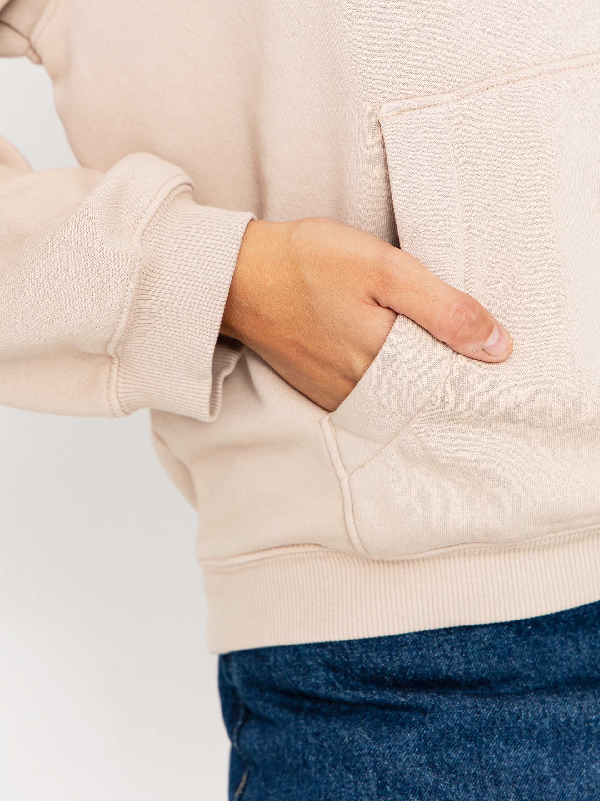 Суитшърт с качулка Volcom Stone Soft HD Wmn (khakiest)