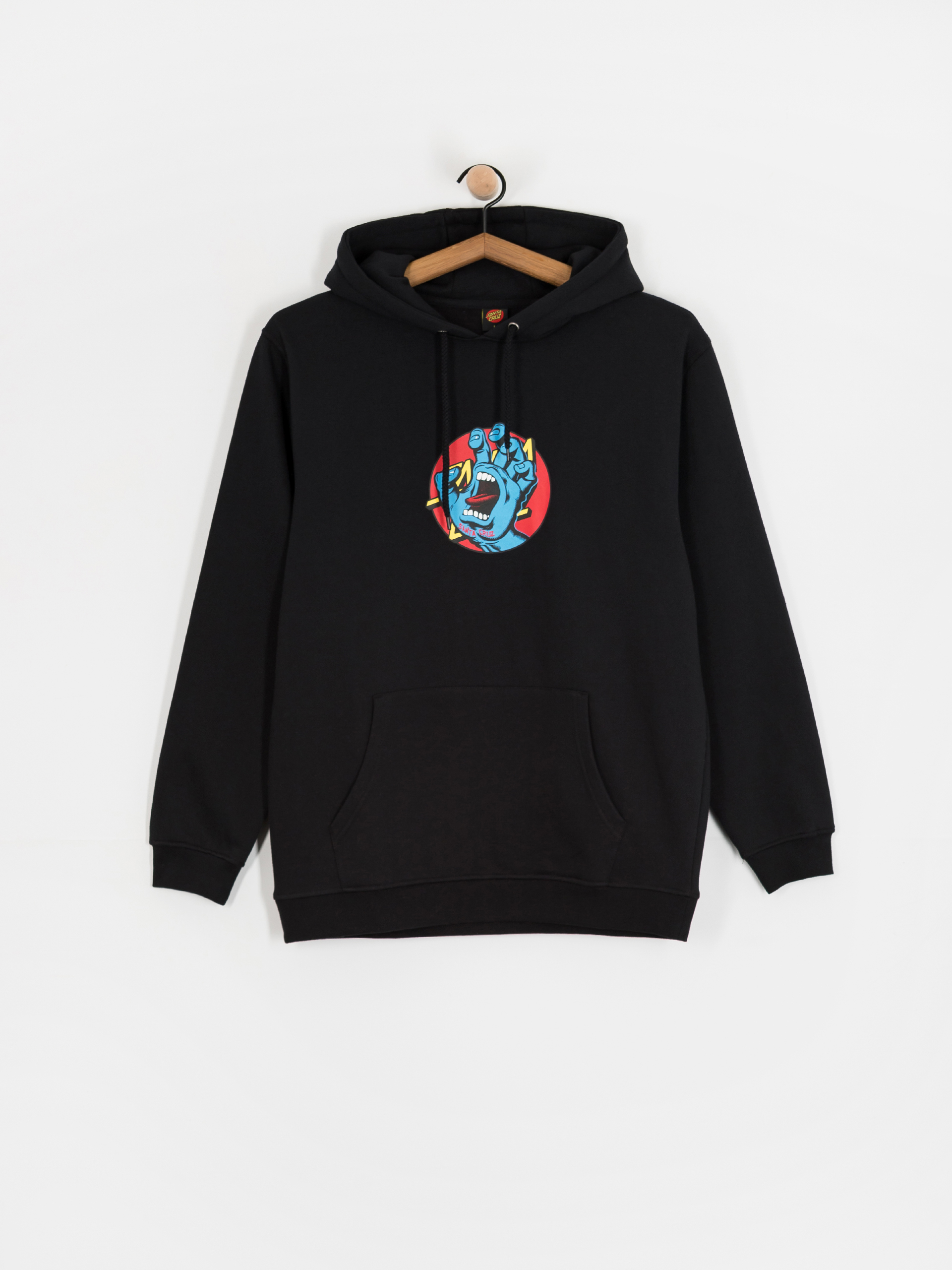 Суитшърт Santa Cruz Hand Dot Front (black)