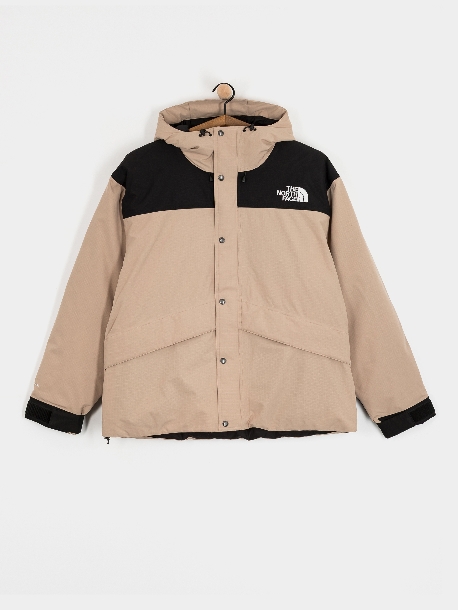 Яке The North Face Mountain Down (mushroom grey/tnf black)