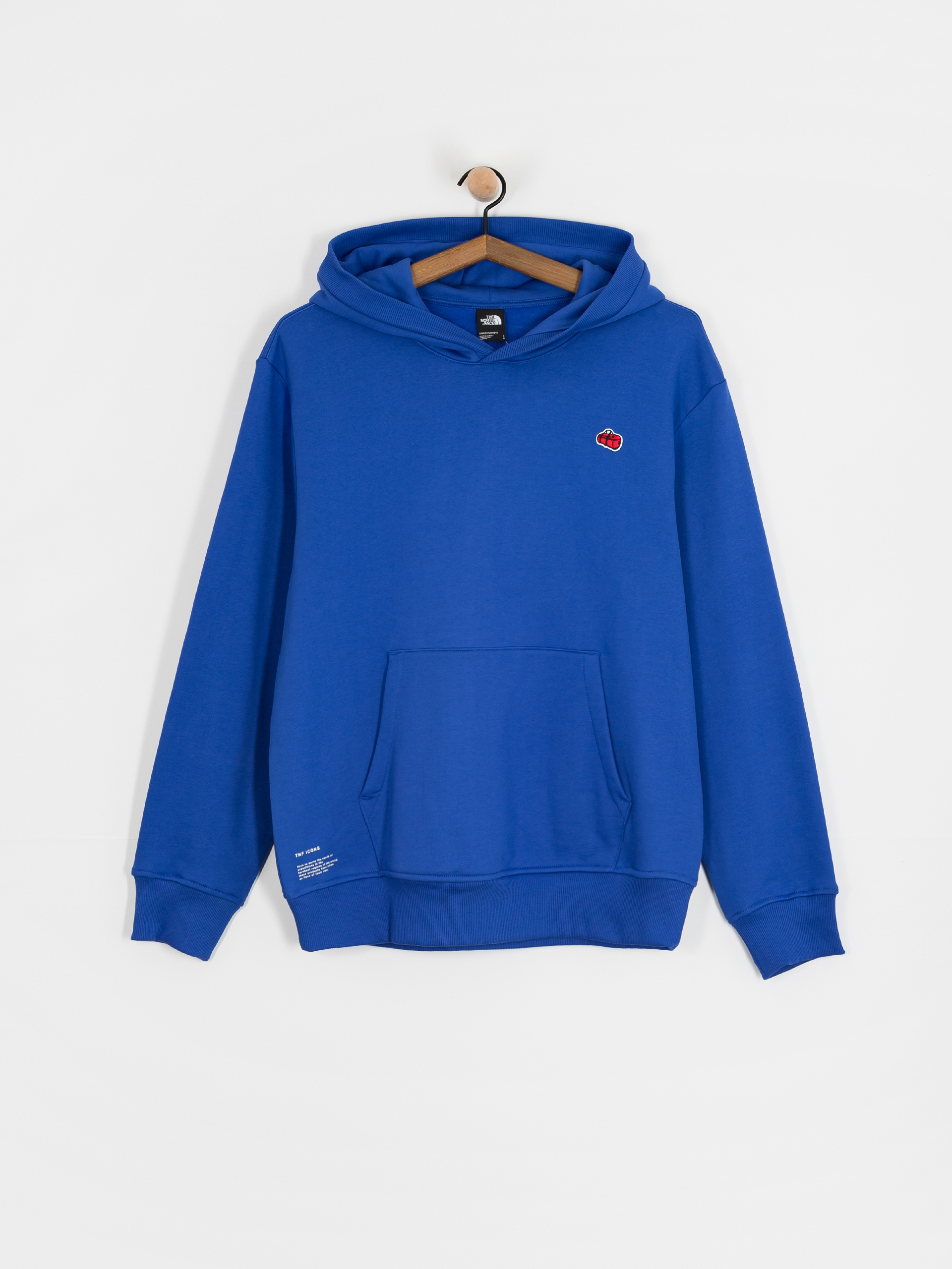 Суитшърт с качулка The North Face Icon Relaxed HD (tnf blue)