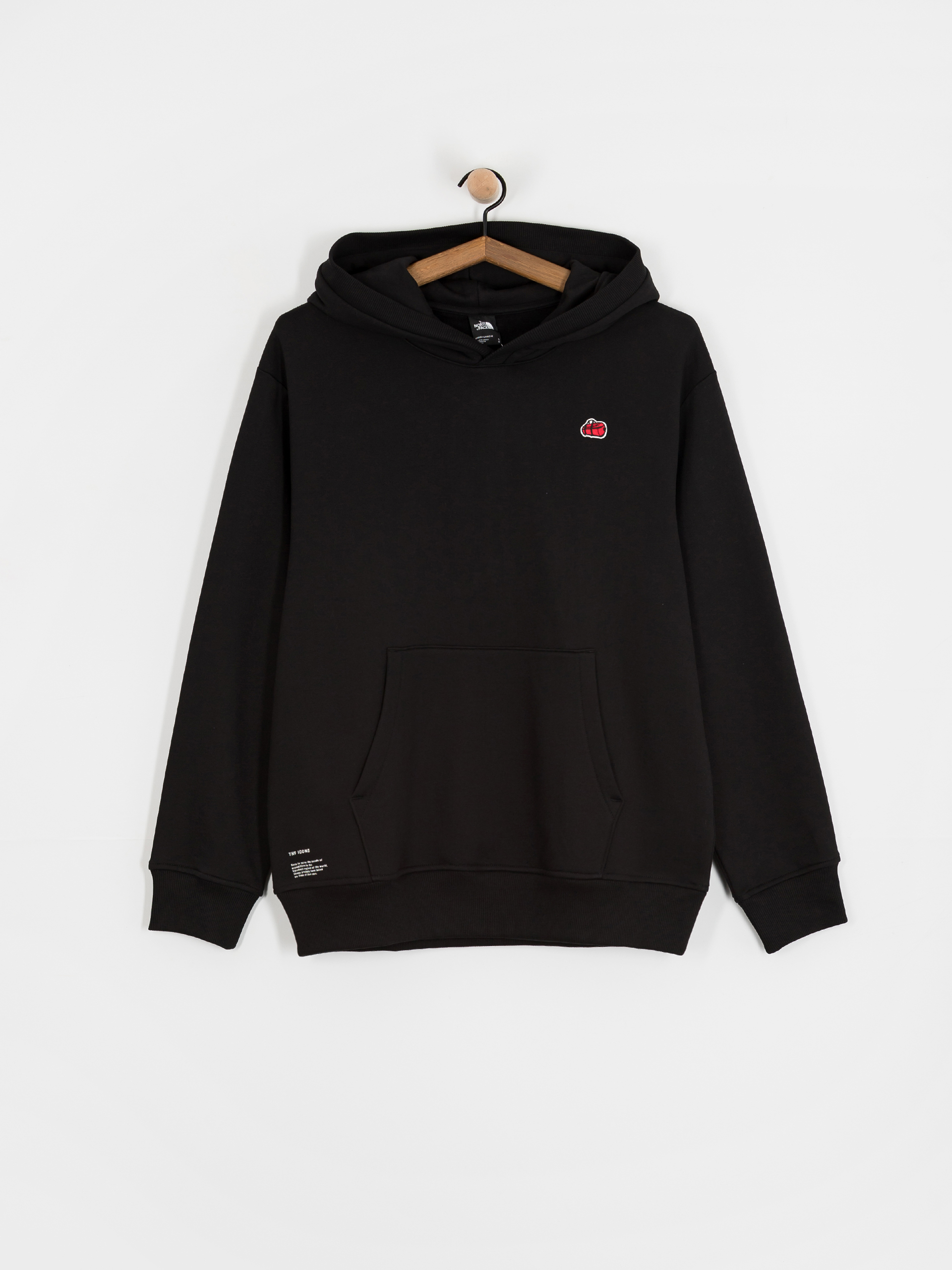 Суитшърт с качулка The North Face Icon Relaxed HD (tnf black)