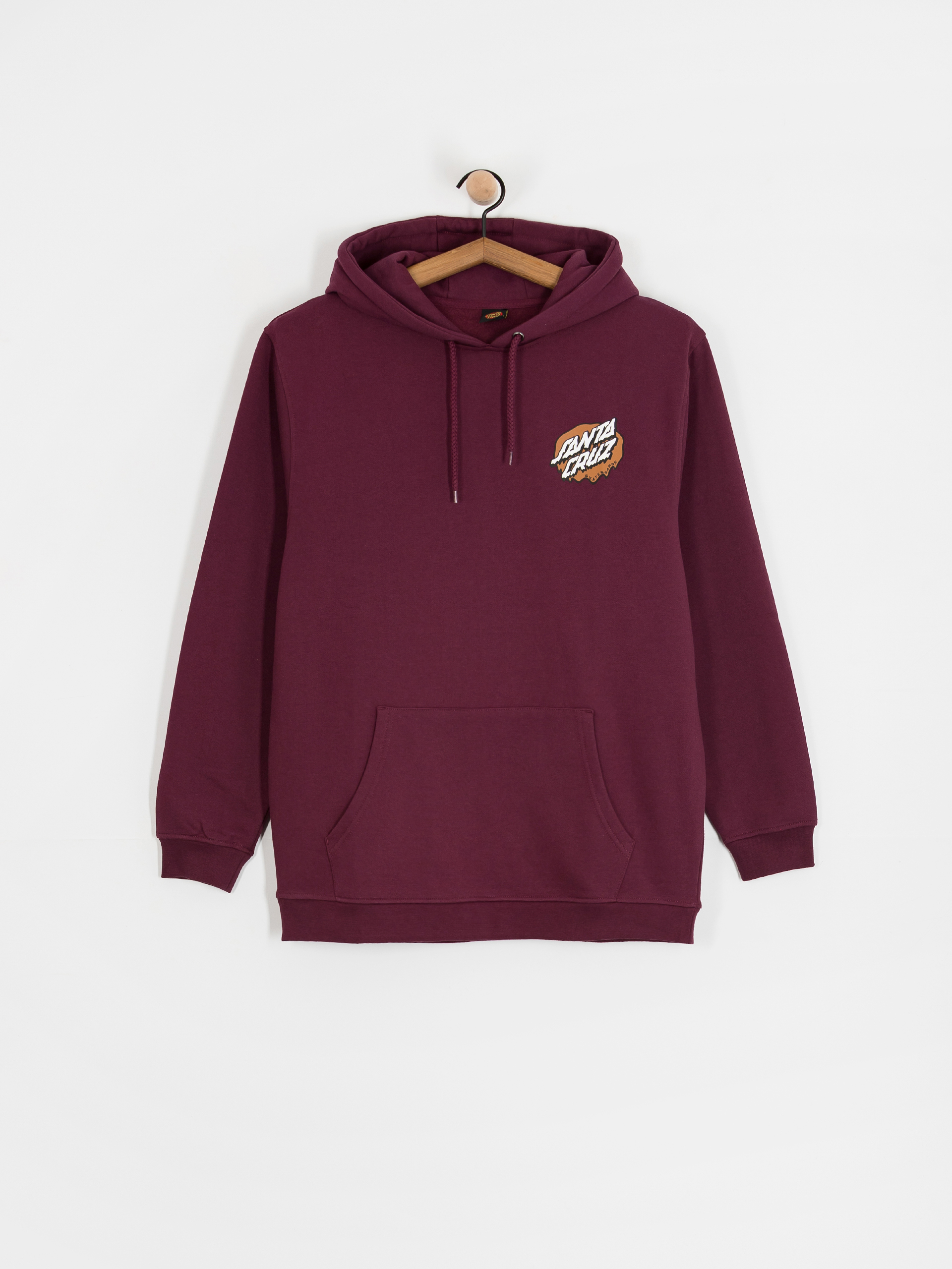 Суитшърт Santa Cruz Slime Scream (dark cherry)