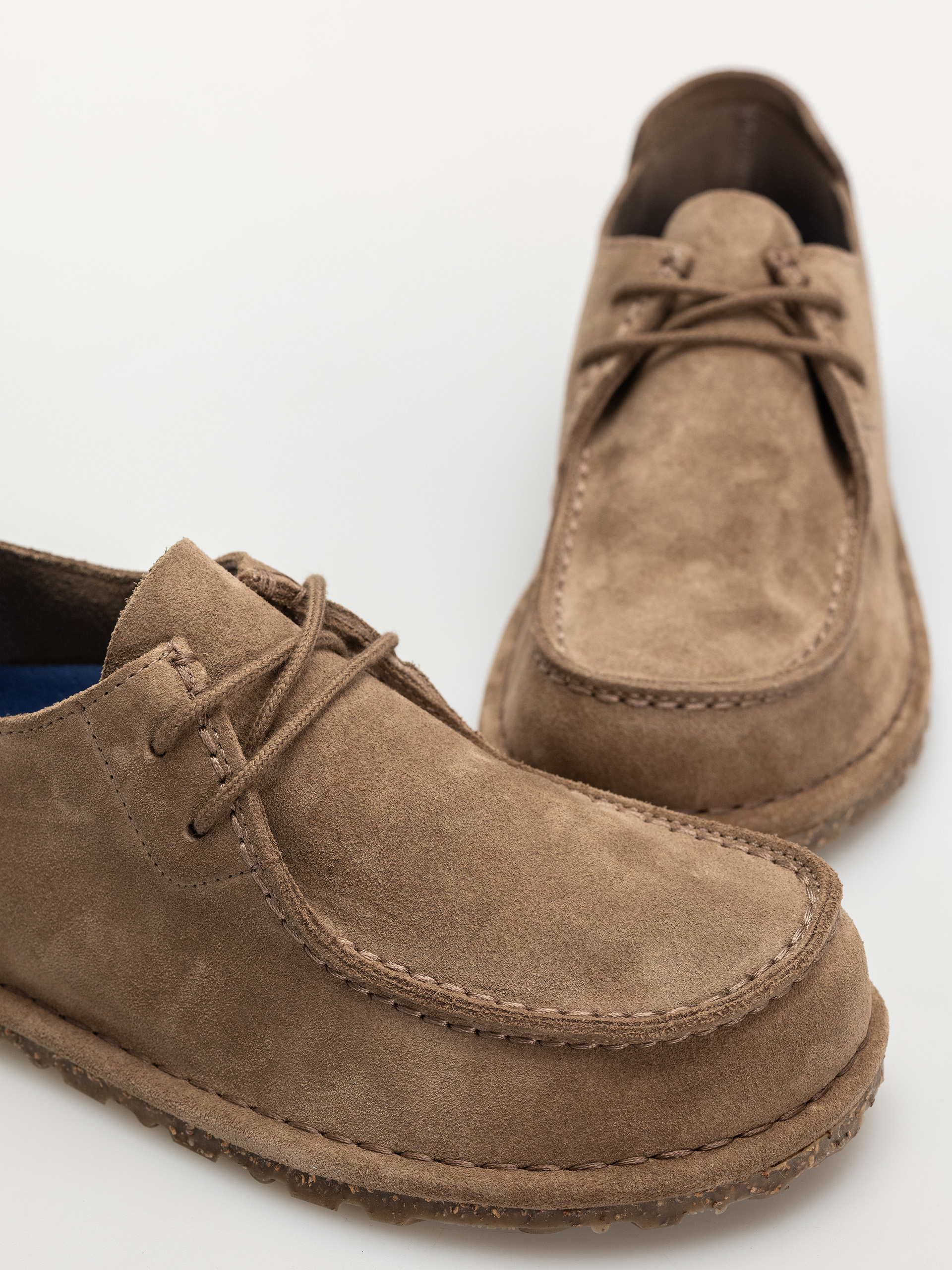 Чехли Birkenstock Utti Lace Suede Leather Narrow Wmn (gray taupe)