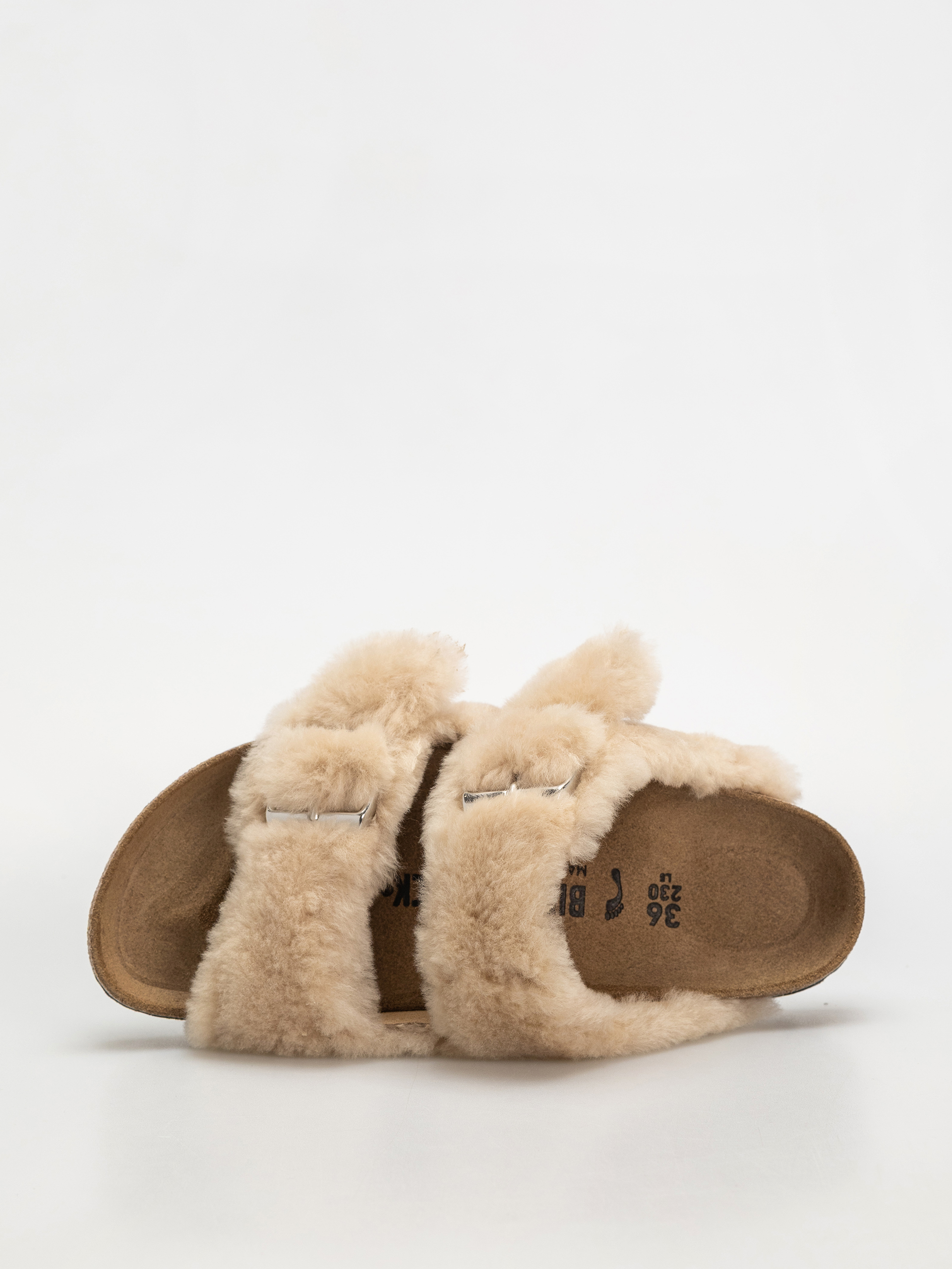 Чехли Birkenstock Arizona Shearling Cover Upper Narrow Wmn (sandcastle)
