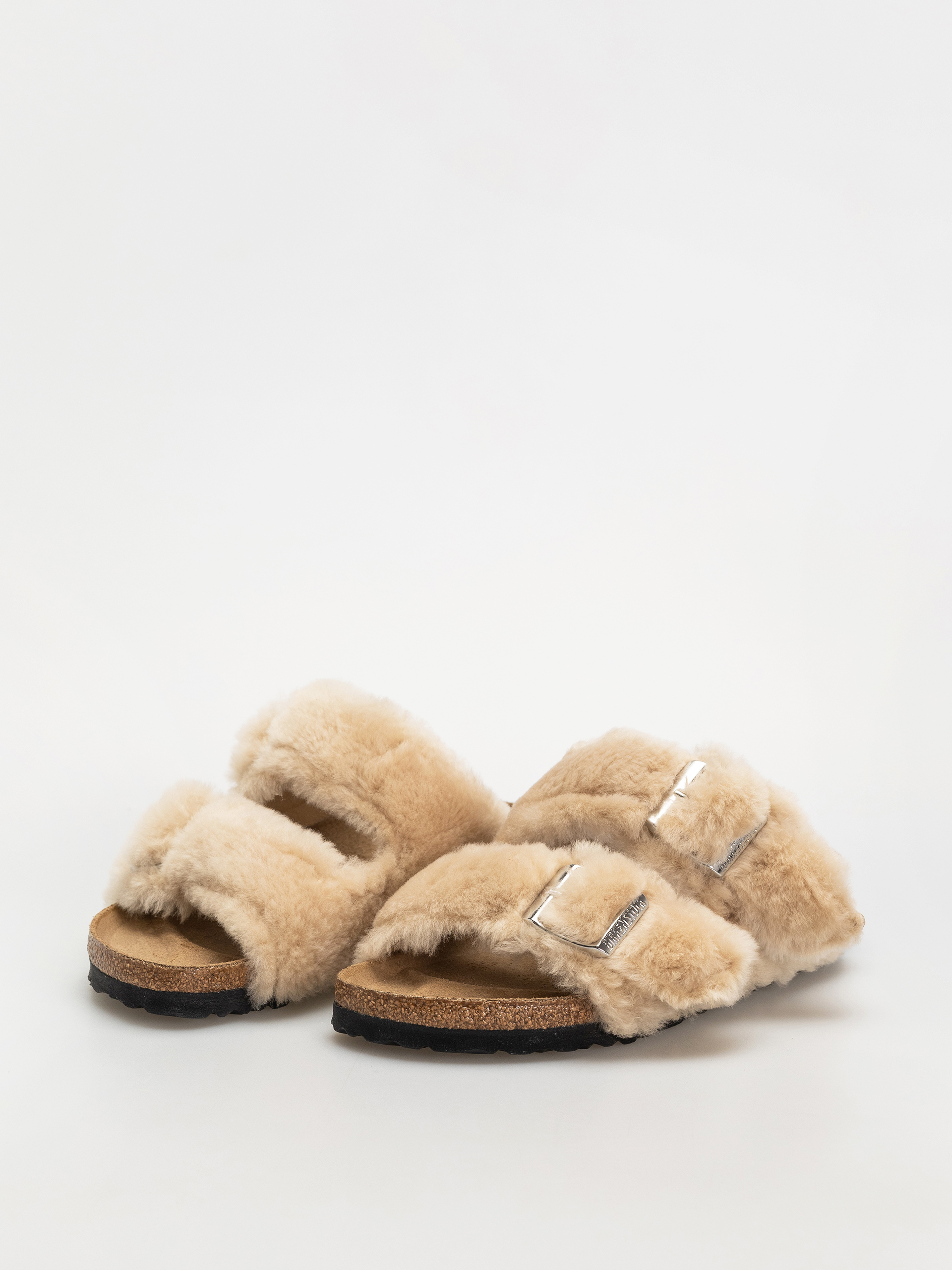 Чехли Birkenstock Arizona Shearling Cover Upper Narrow Wmn (sandcastle)