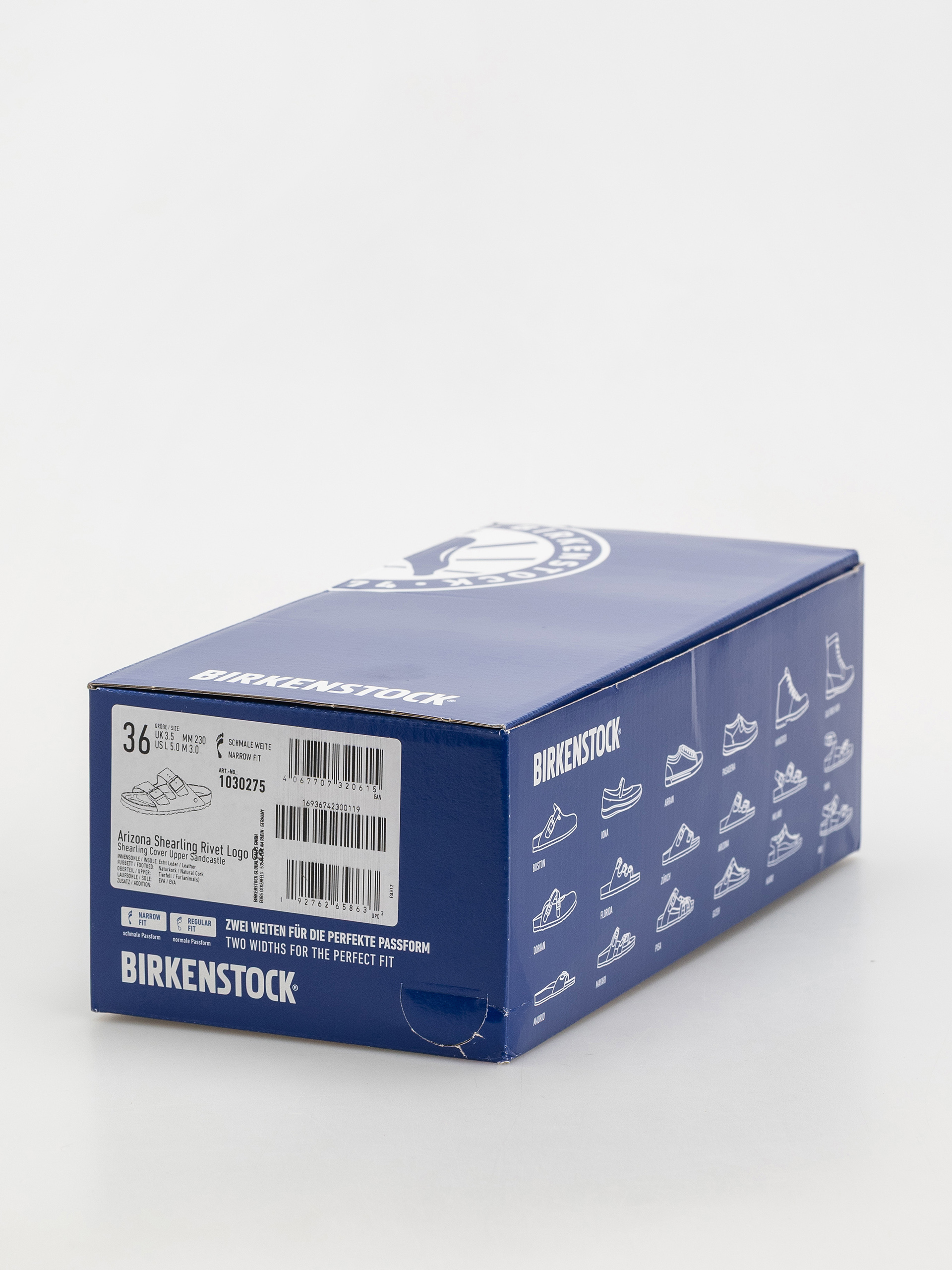 Чехли Birkenstock Arizona Shearling Cover Upper Narrow Wmn (sandcastle)