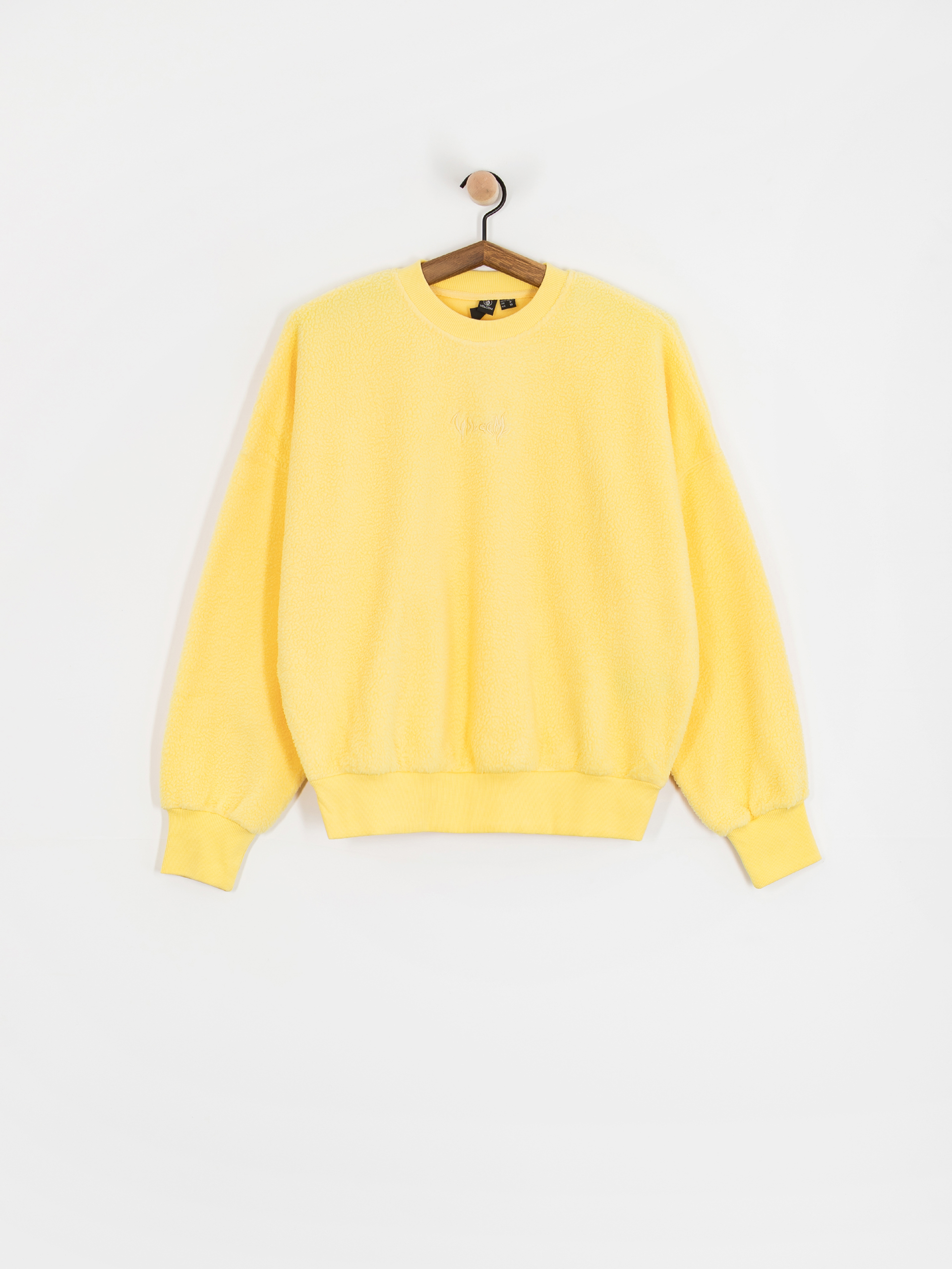 Суитшърт Volcom Piou Crew Wmn (dawn yellow)