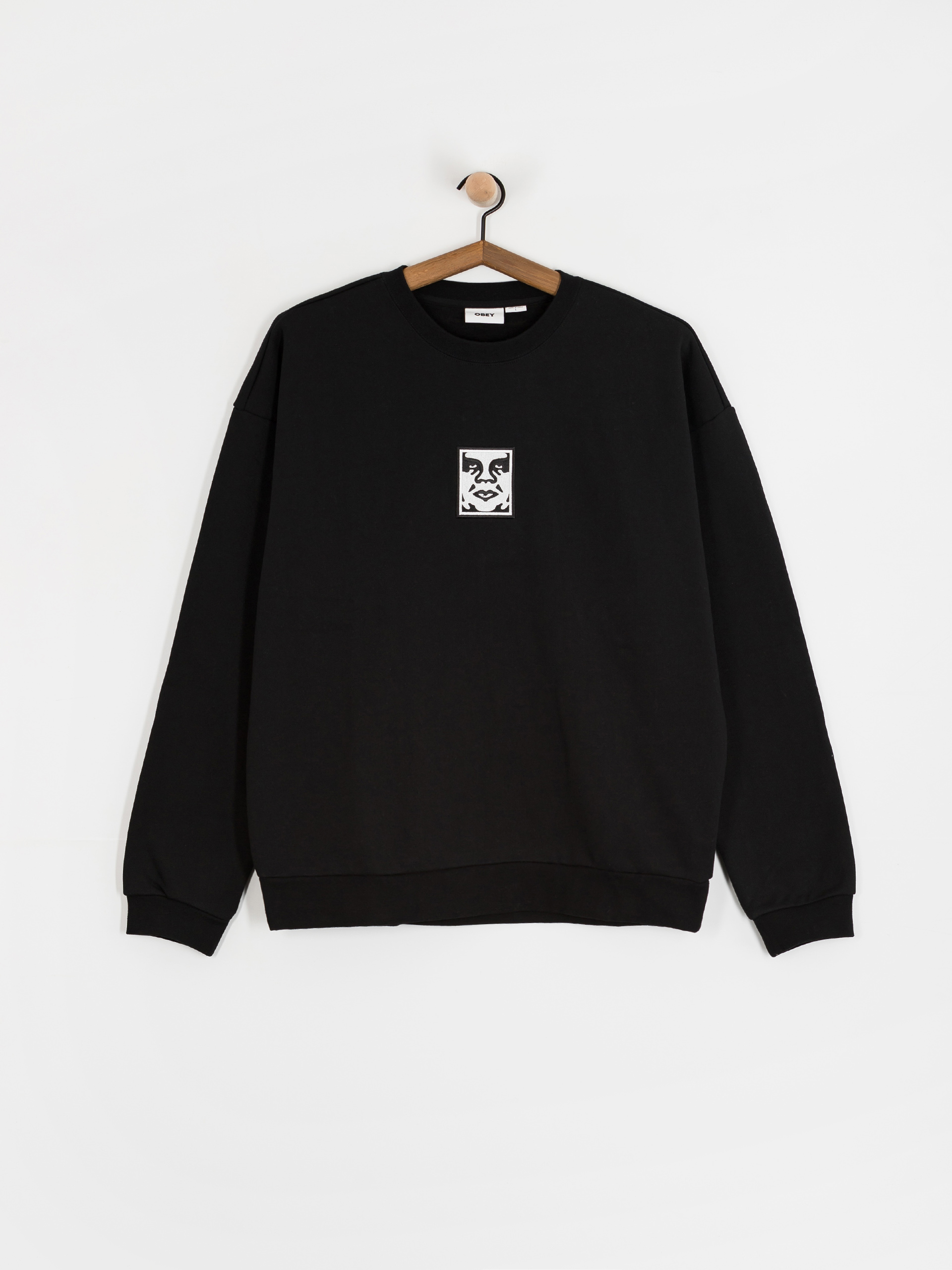 Суитшърт OBEY Icon Extra Heavy II (black)