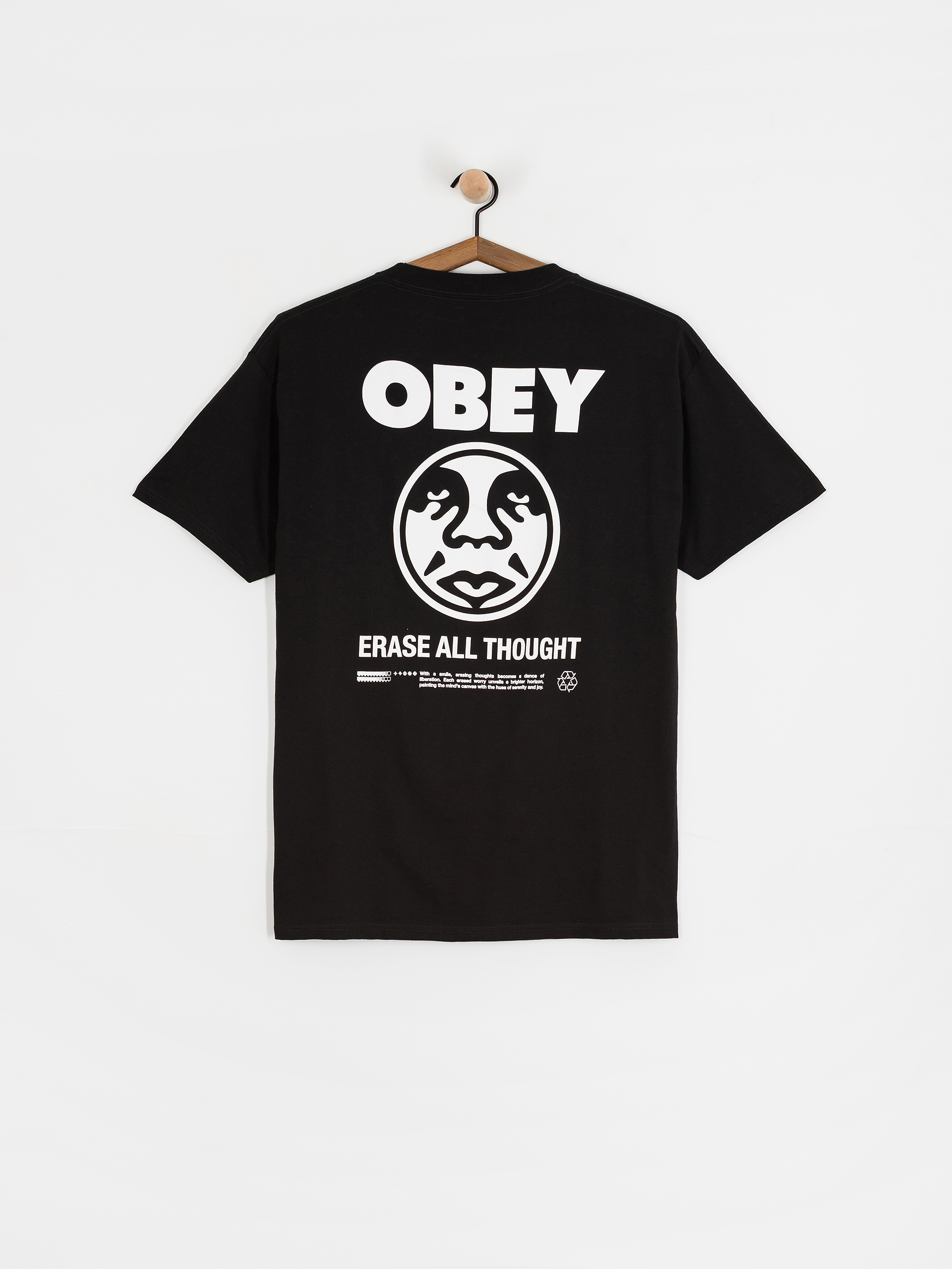 Тениска OBEY Obey Erase All Thought