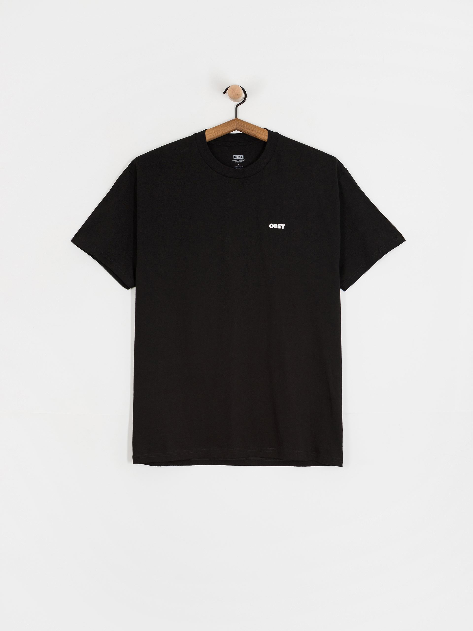 Тениска OBEY Obey Sound & Resistance Bird (black)