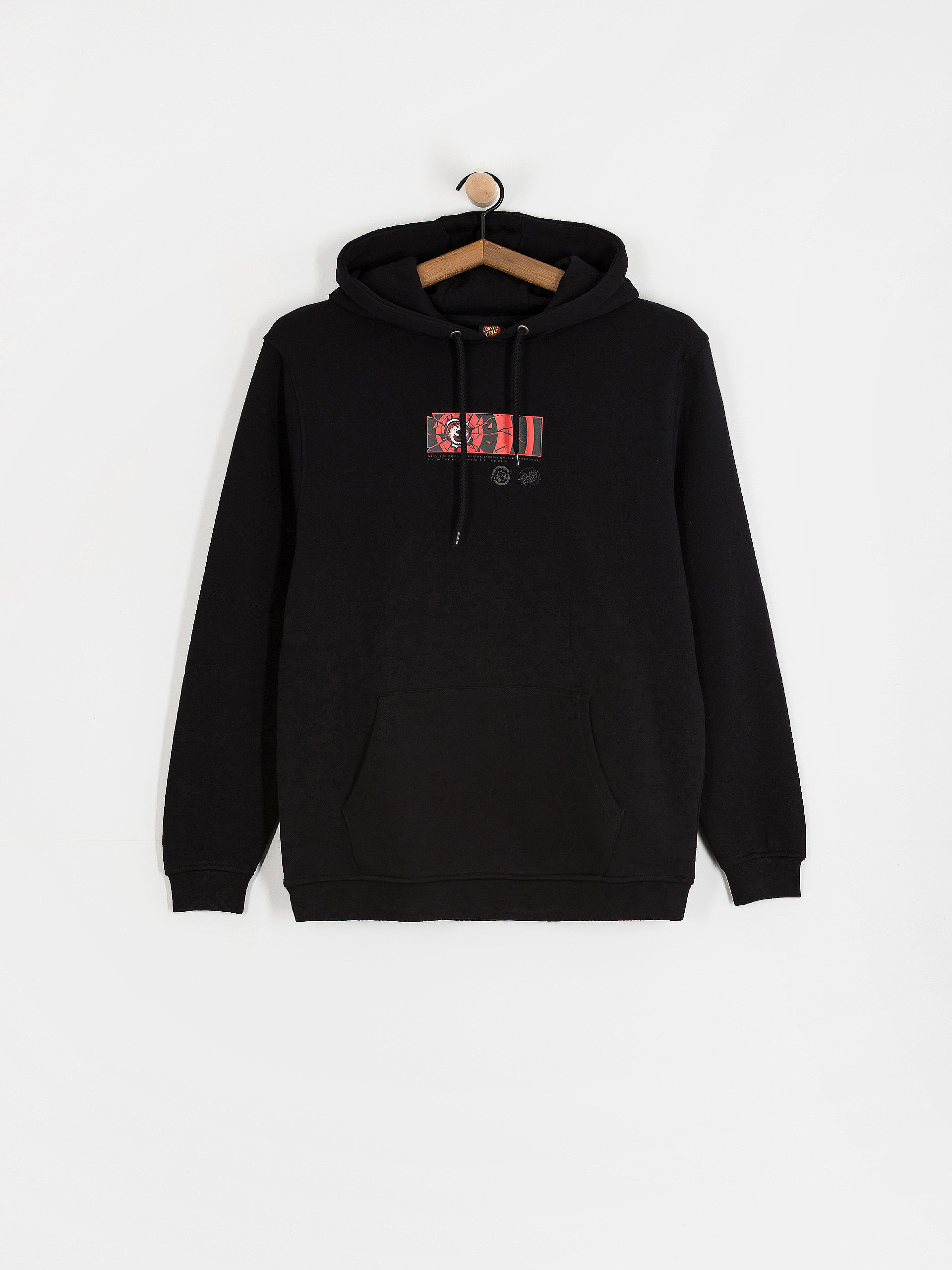 Суитшърт Santa Cruz Roskopp Dissect Strip (black)