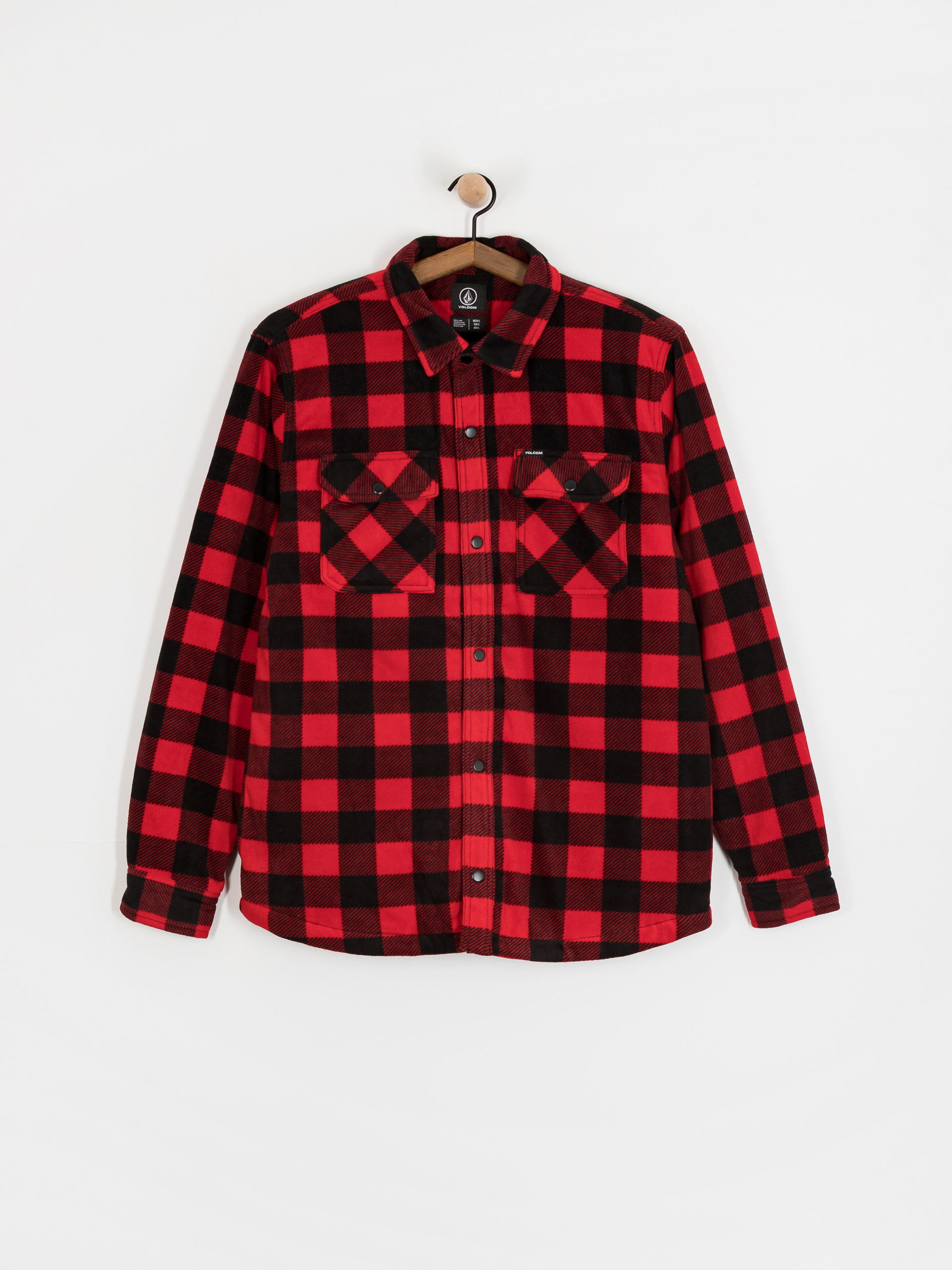 Риза Volcom Bowered Fleece (lifeguard red)