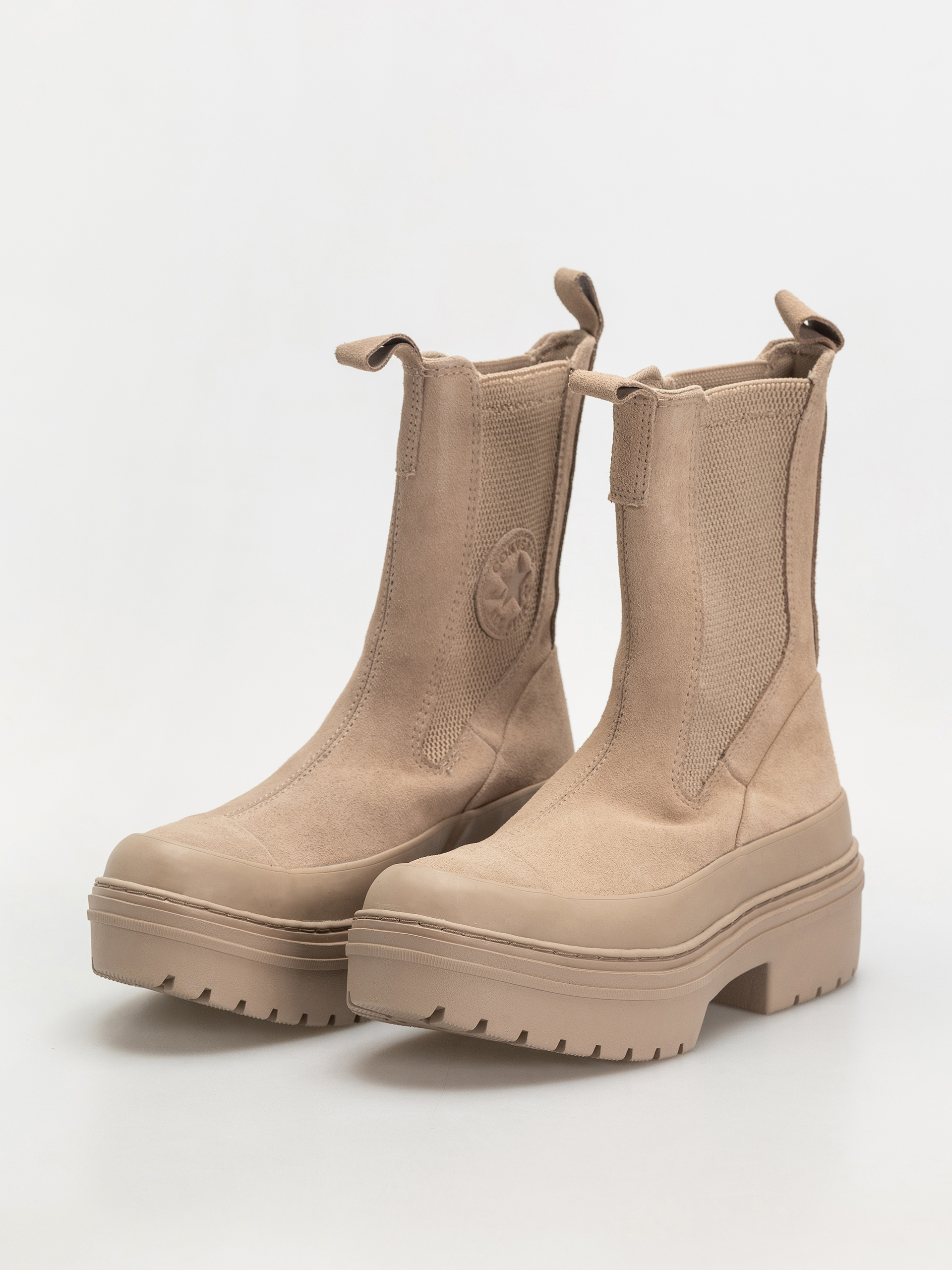 Обувки Converse Chuck Taylor All Star Lugged Heel Chelsea Wmn (sand/chocolate)