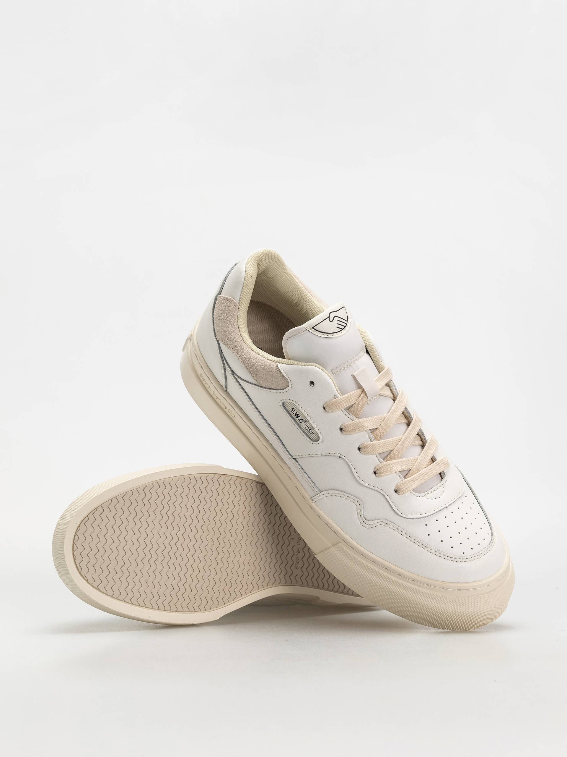 Обувки Stepney Workers Club Pearl (leather white putty)