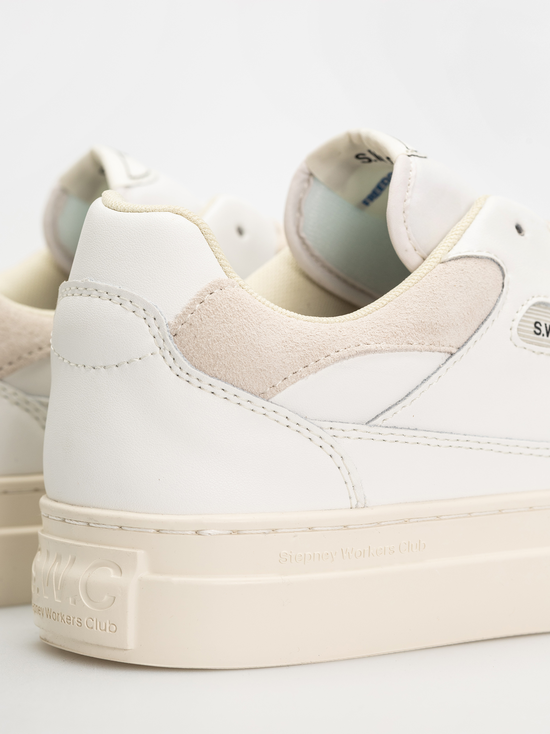 Обувки Stepney Workers Club Pearl (leather white putty)