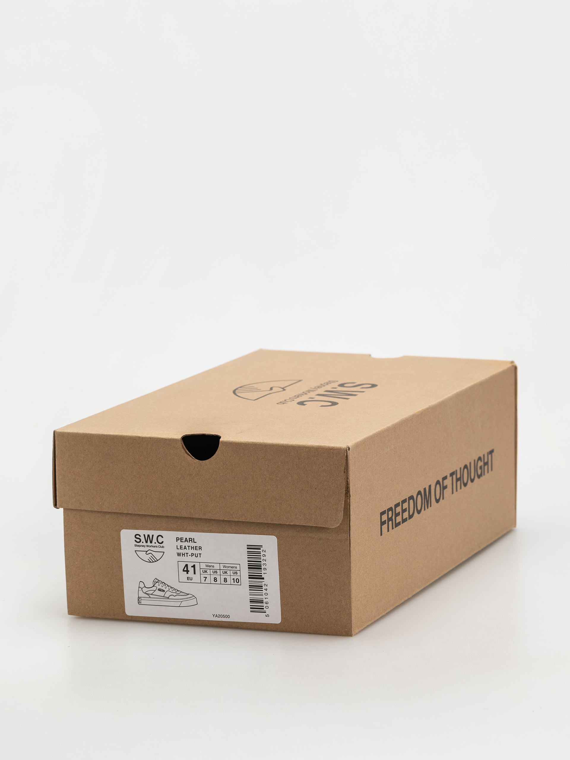 Обувки Stepney Workers Club Pearl (leather white putty)