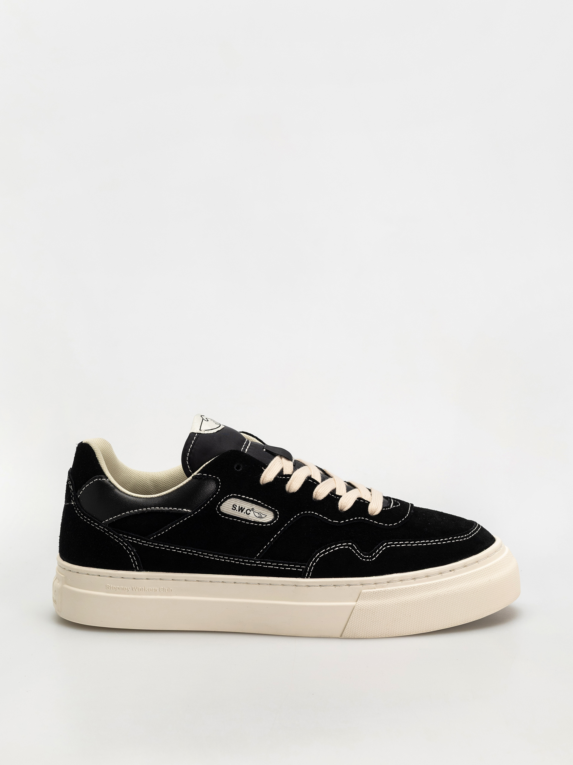 Обувки Stepney Workers Club Pearl (suede black)