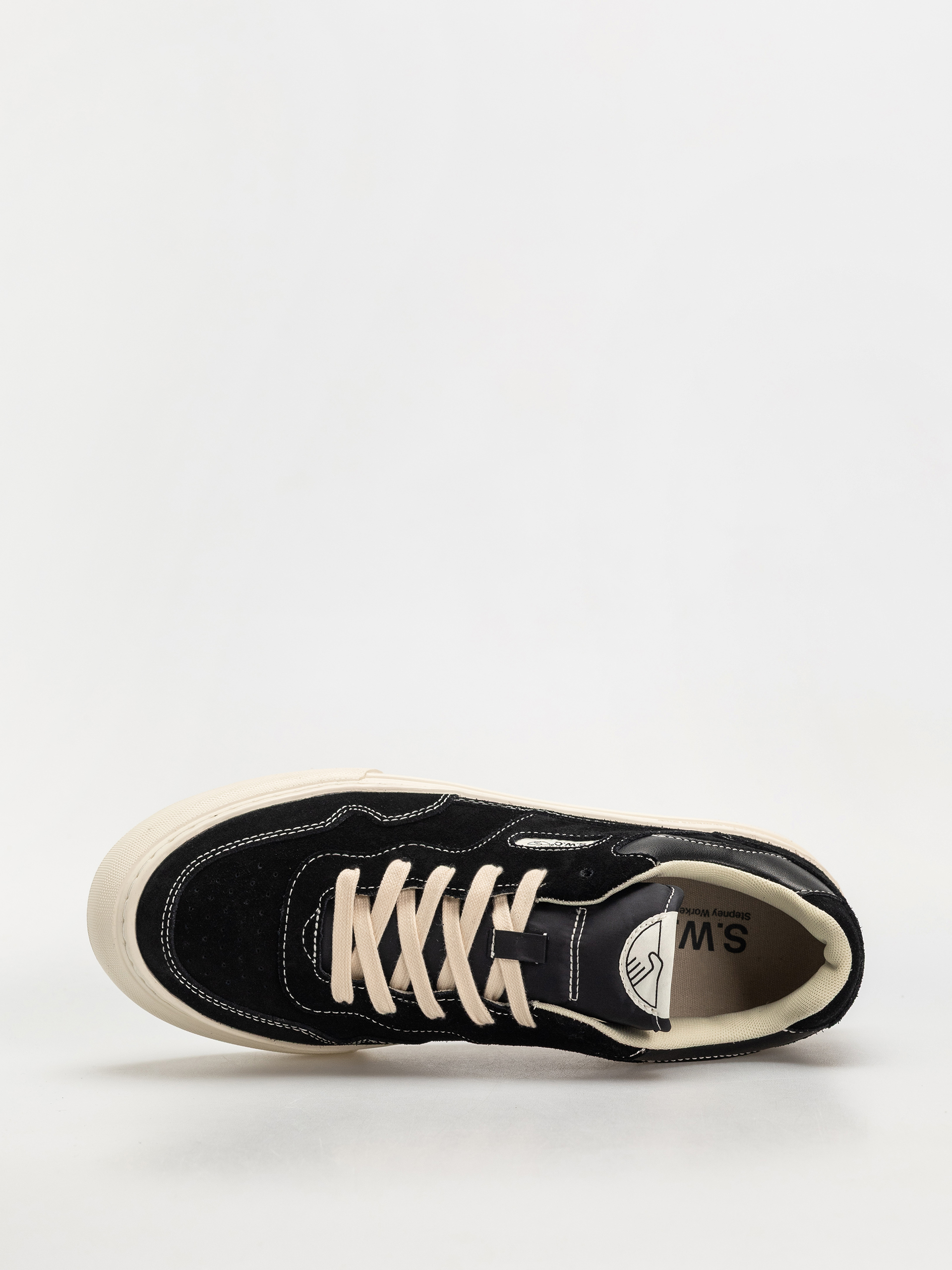 Обувки Stepney Workers Club Pearl (suede black)