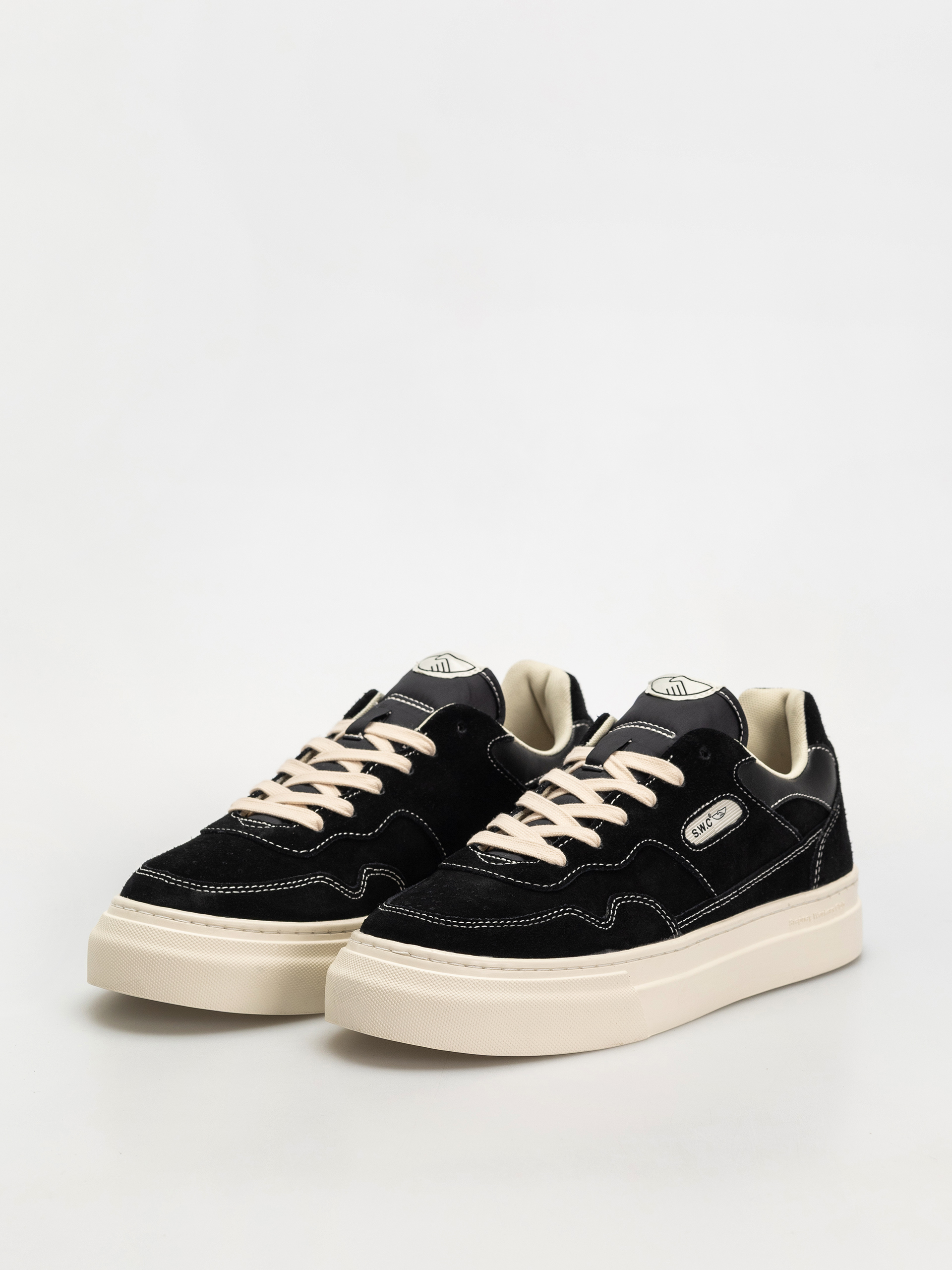 Обувки Stepney Workers Club Pearl (suede black)