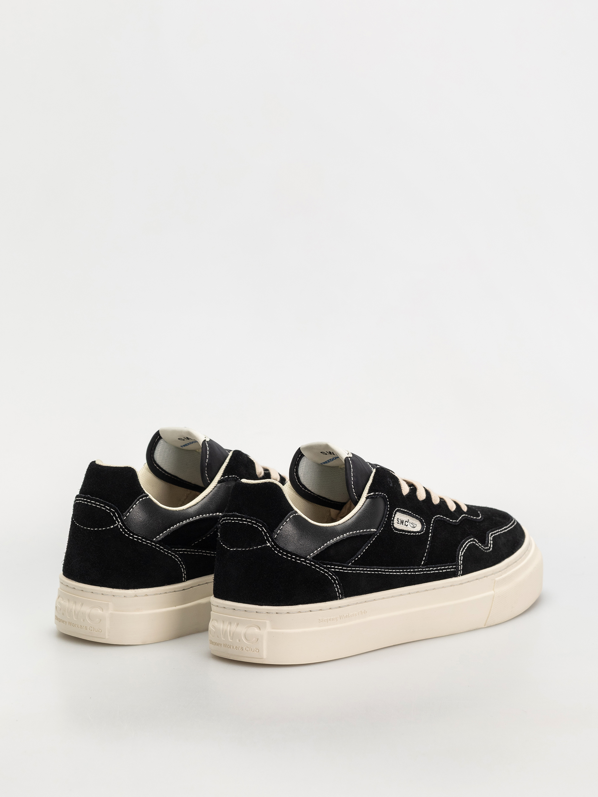 Обувки Stepney Workers Club Pearl (suede black)