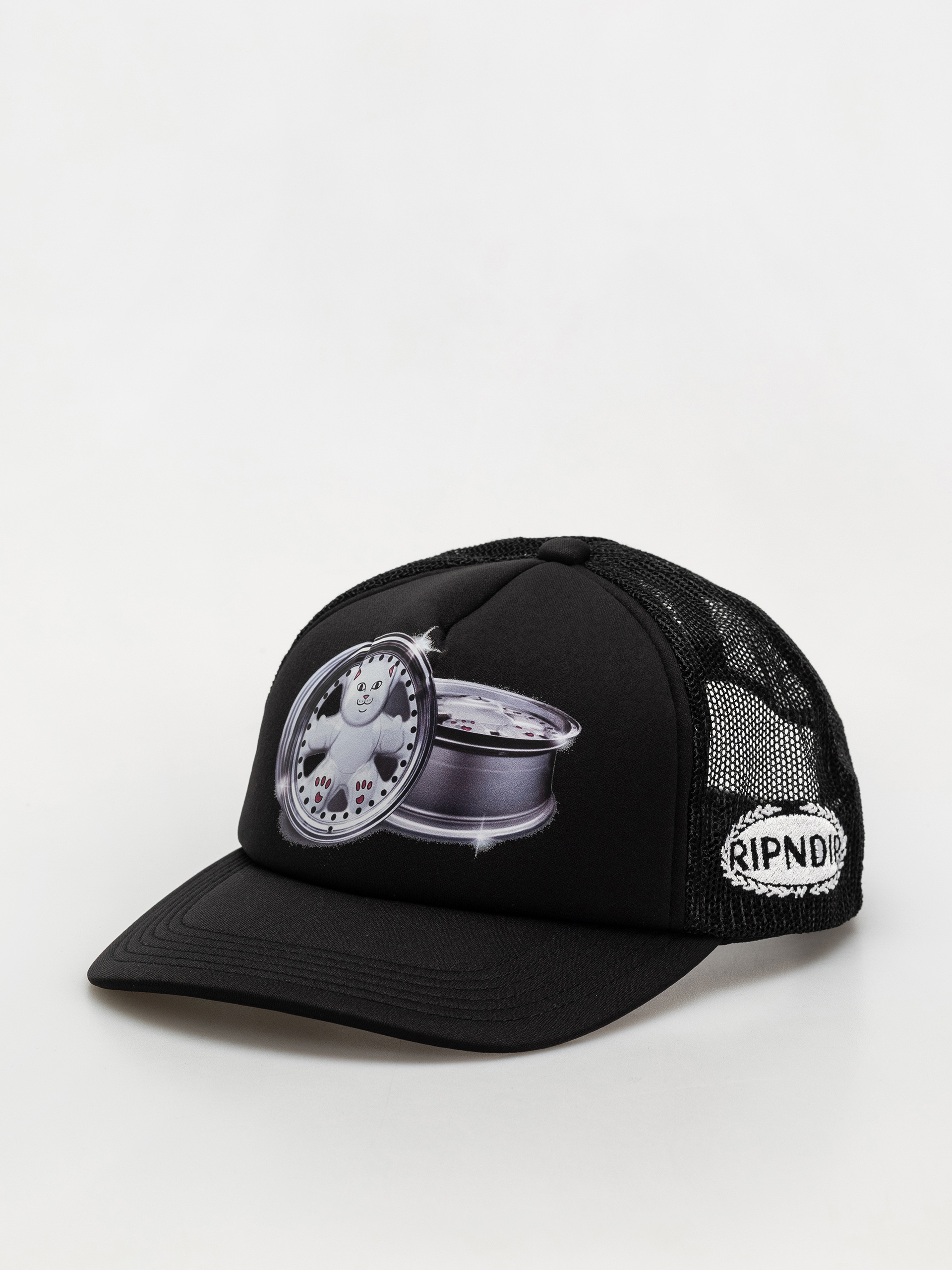 Шапка с козирка RipNDip Nerm Wheels Trucker (black)