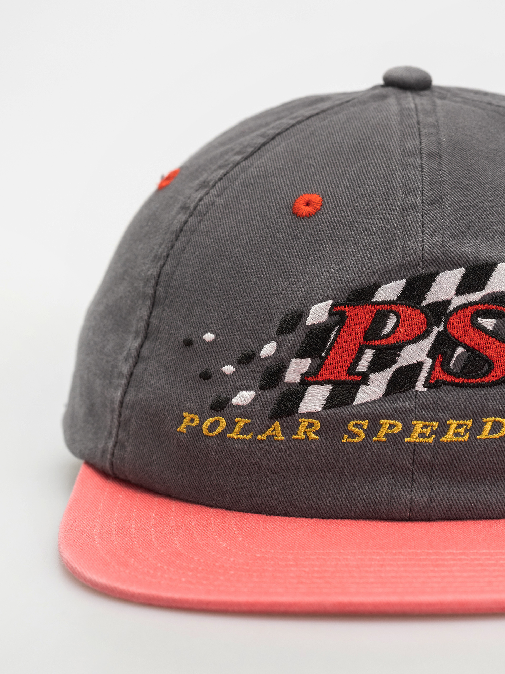 Шапка с козирка Polar Skate Michael Polar Speed Club (grey/red)