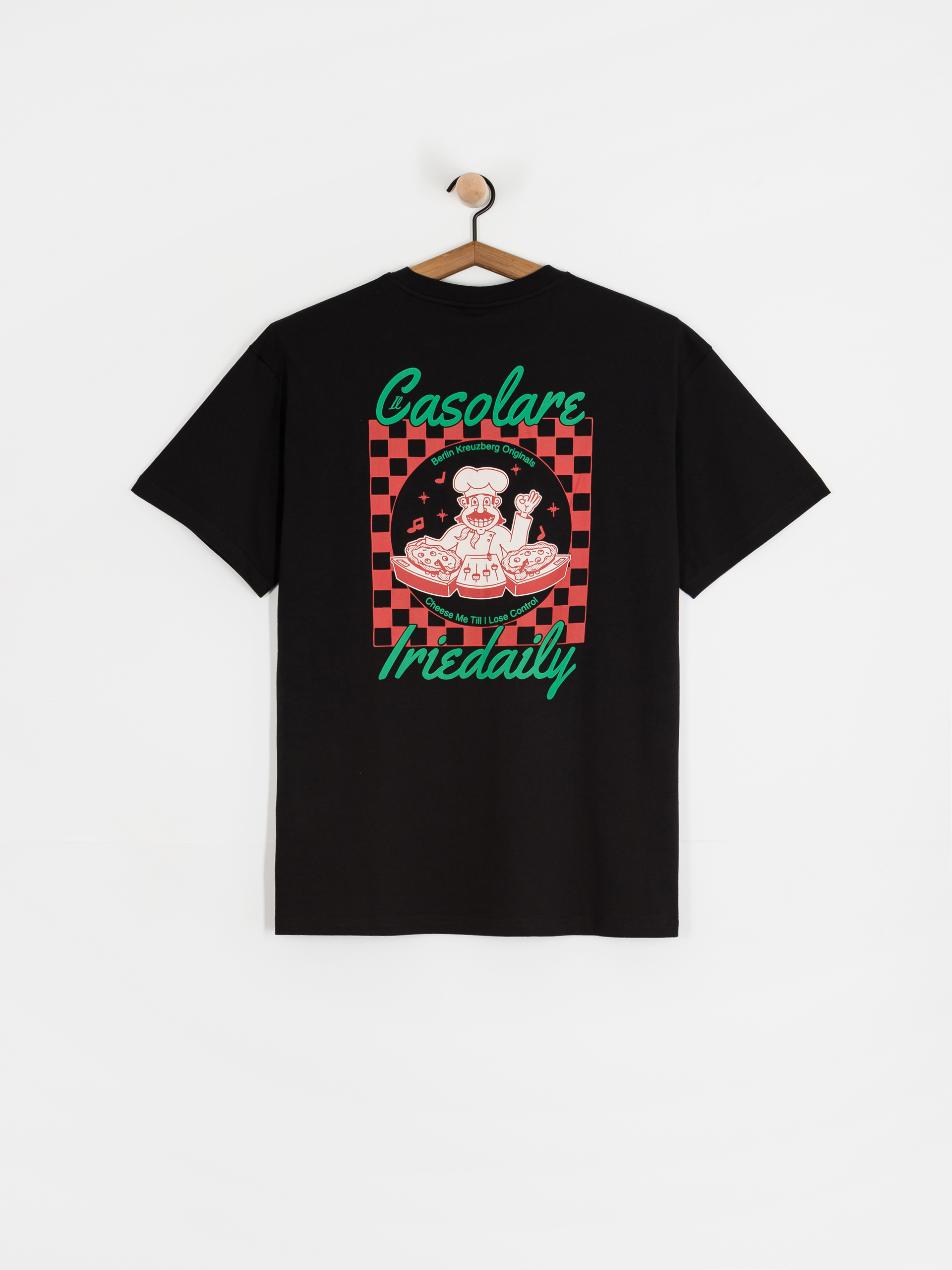 Тениска Iriedaily ID x Casolare DJ (black)