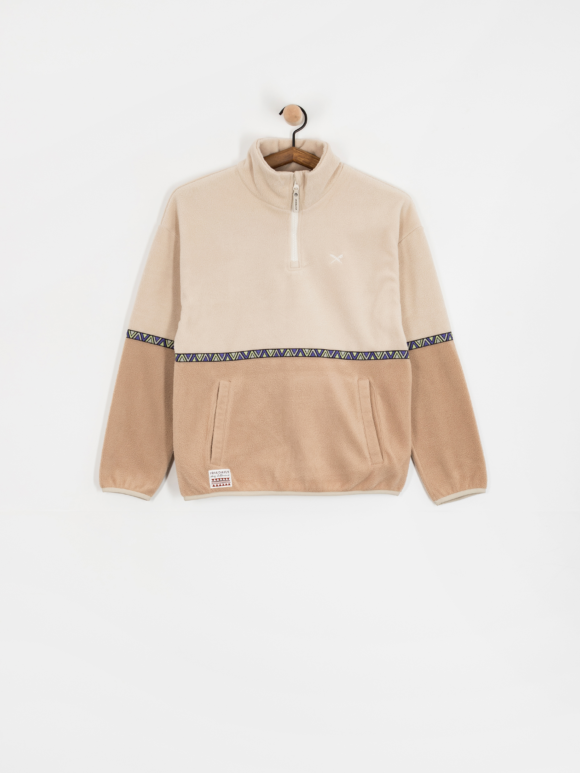 Дамски Поларени суитшърт Iriedaily Holina (khaki)