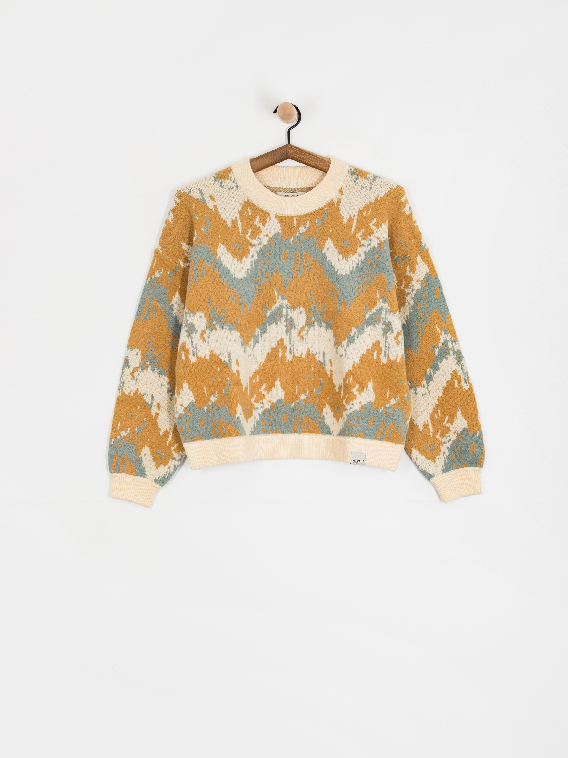 Пуловер Iriedaily Boxy Fluff Wmn (khaki grey)