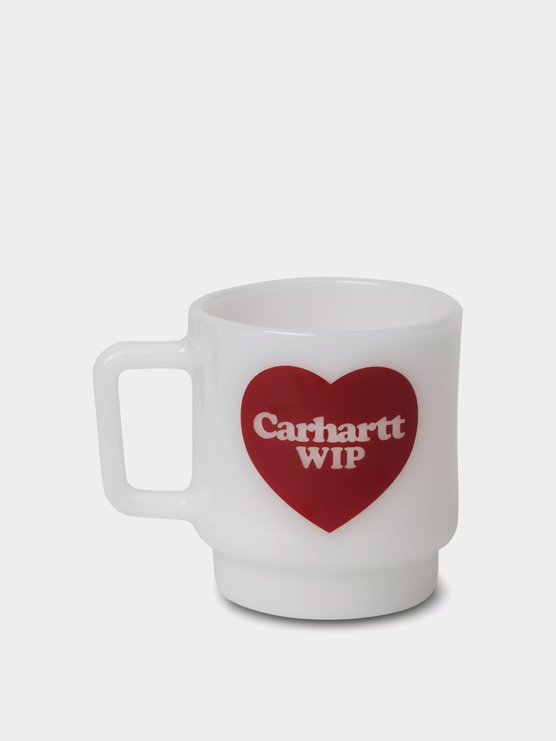 u041au0443u043fu0430 Carhartt WIP Heart Glass Mug (white)