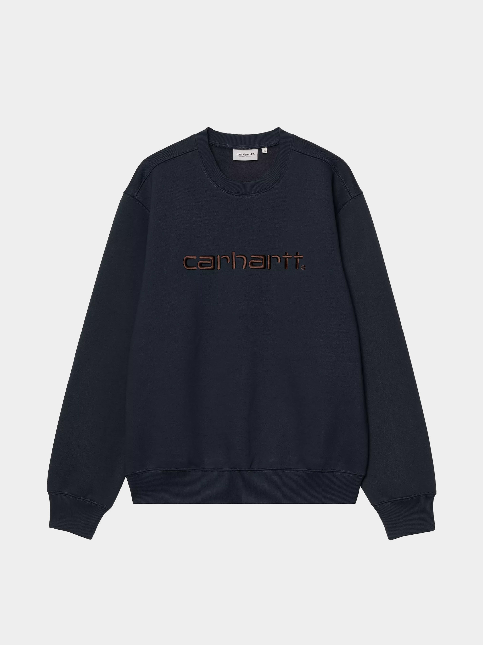 Суитшърт Carhartt WIP Carhartt (deep night/palisander)