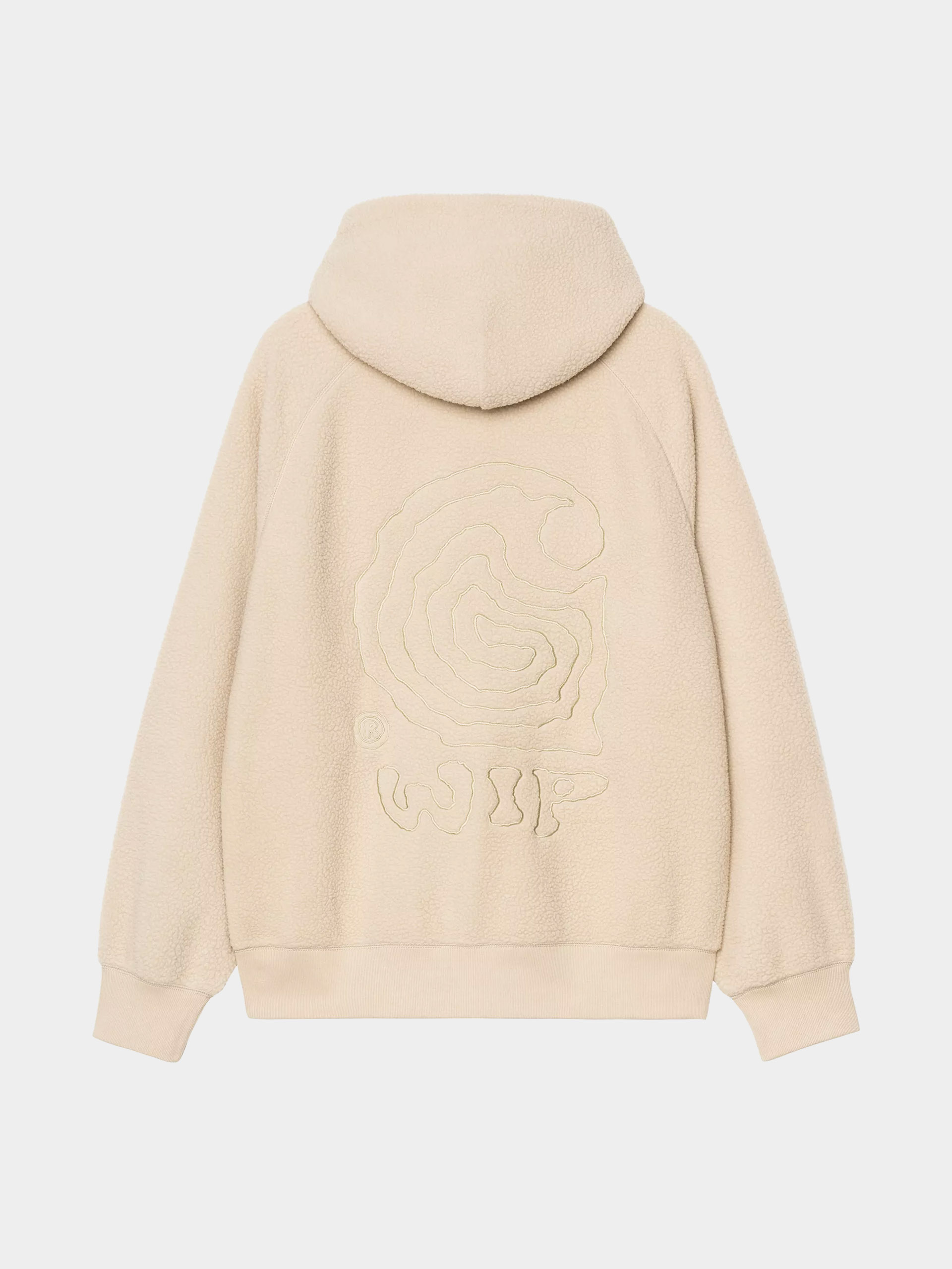 Суитшърт с качулка Carhartt WIP Helix HD (fleur de sel/wall)