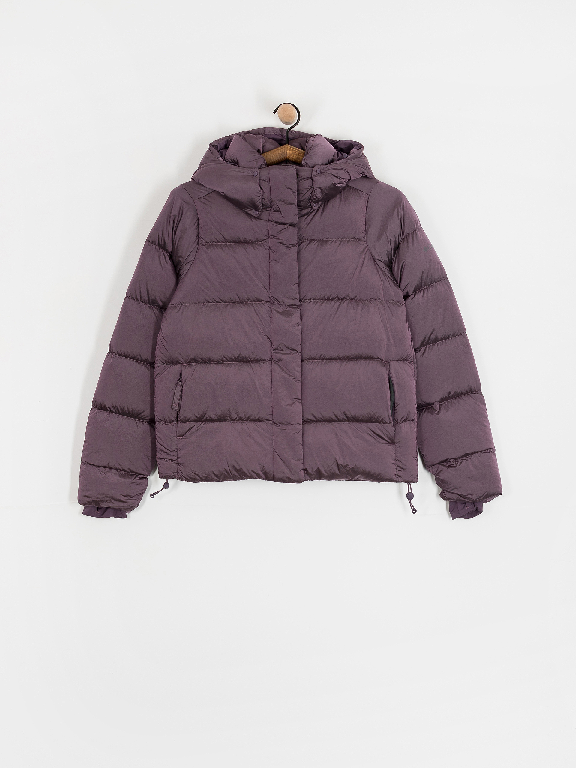 Яке Columbia Amaze Puff Hooded Wmn (fig high shine)
