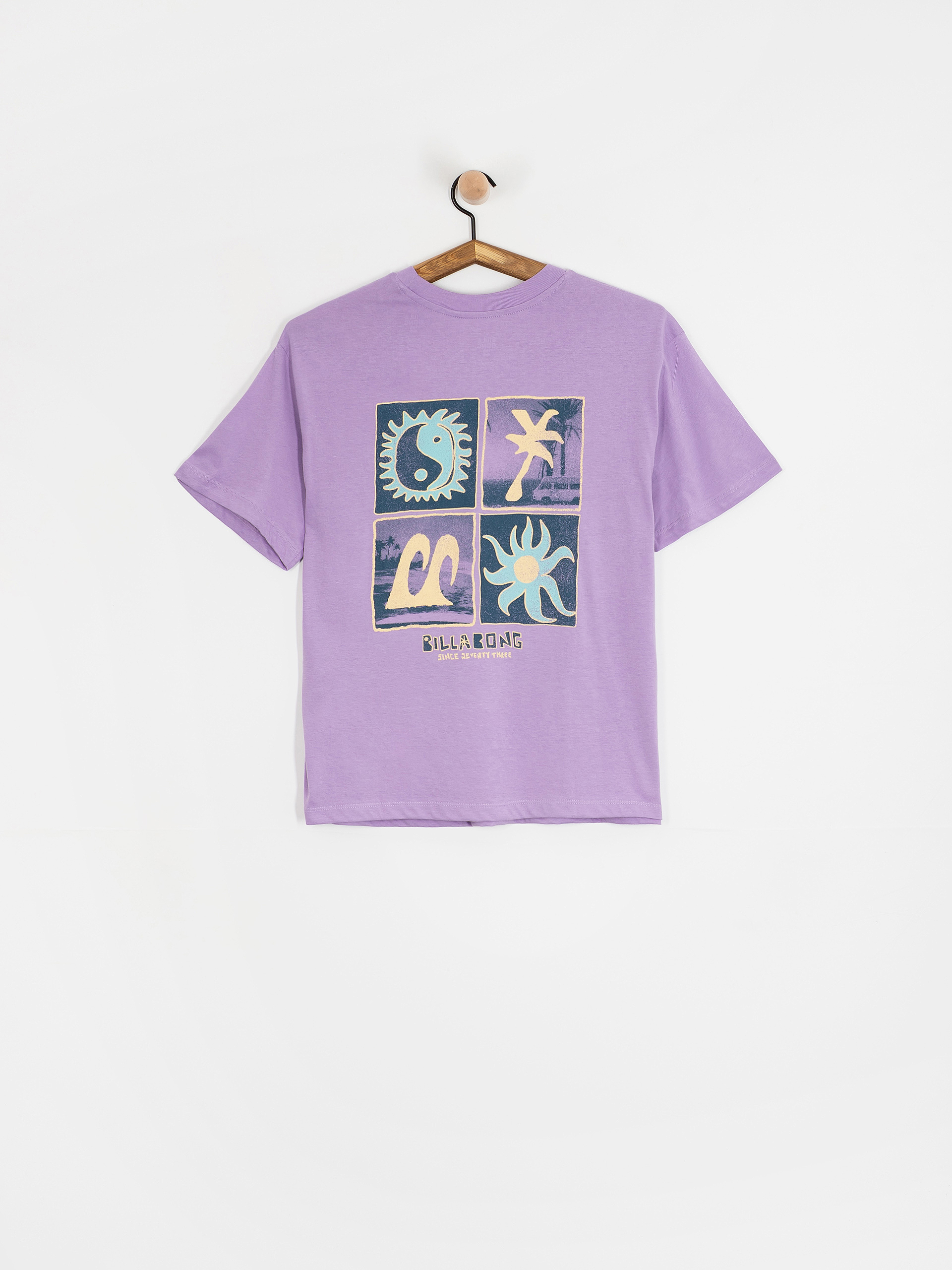 Тениска Billabong Mixing Vibes Wmn (light purple)