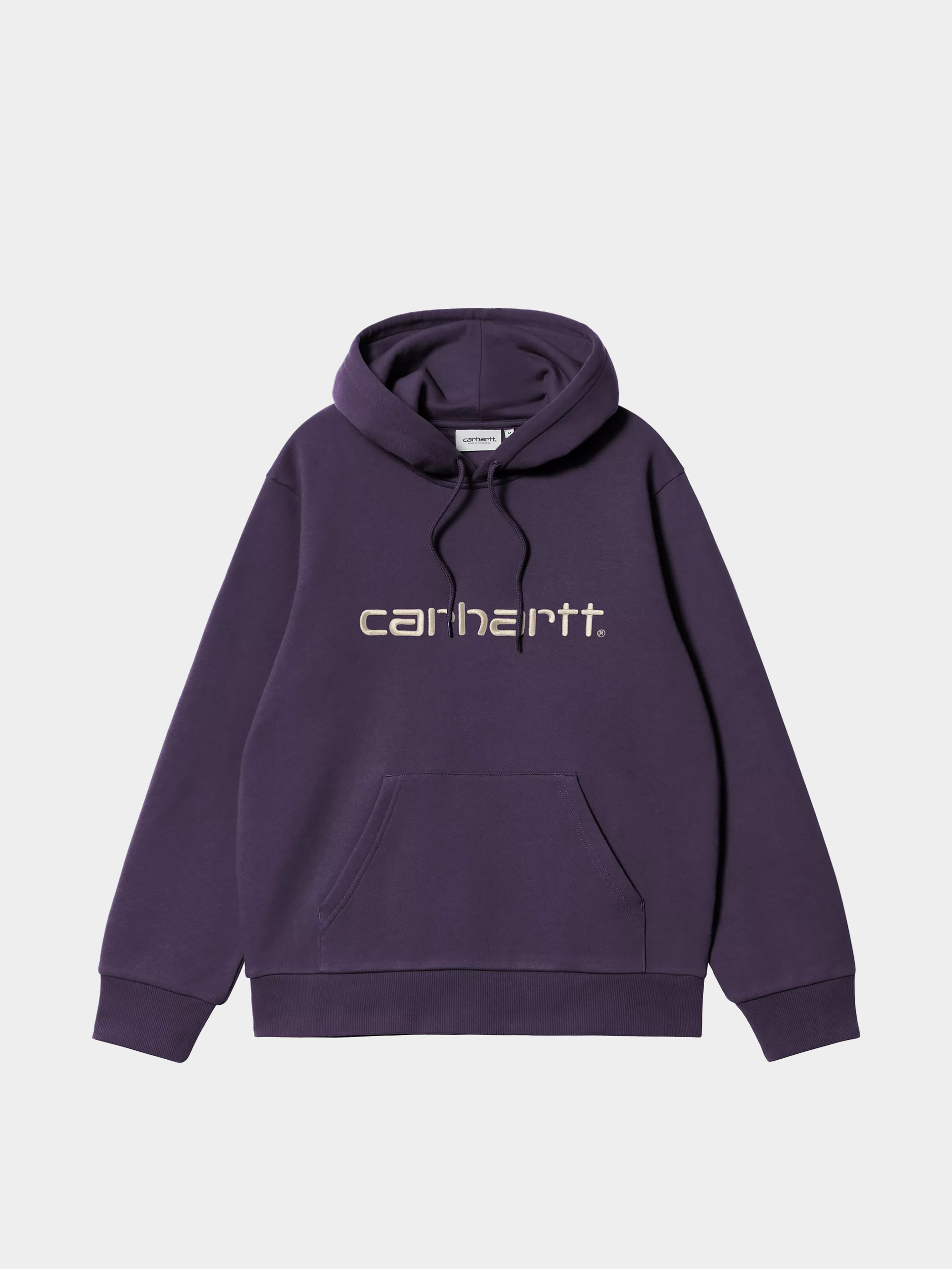 Суитшърт с качулка Carhartt WIP Carhartt HD (lakers/salt)