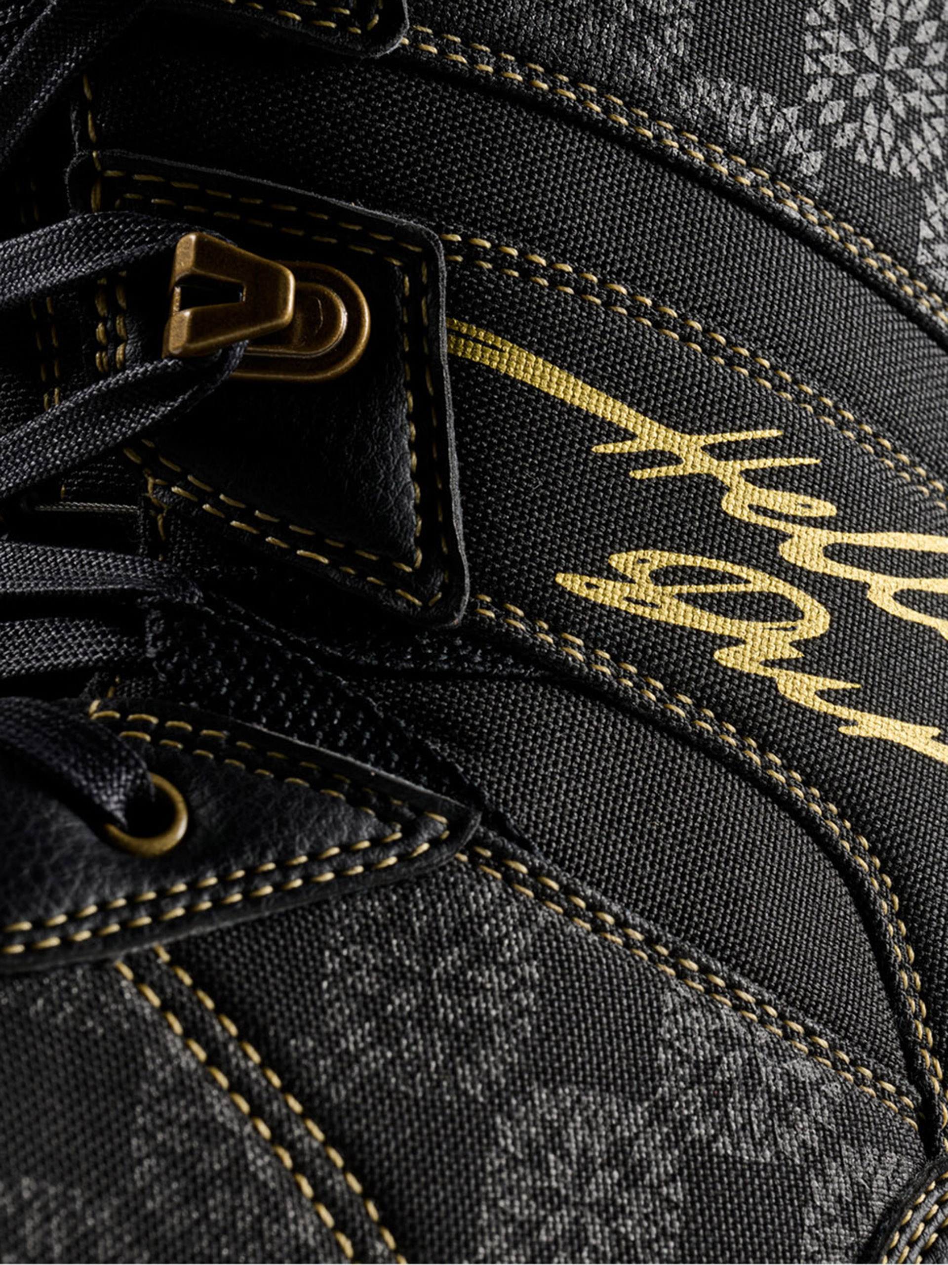 Мъжко Сноуборд  обувки Vans Invado Pro (black/gold)