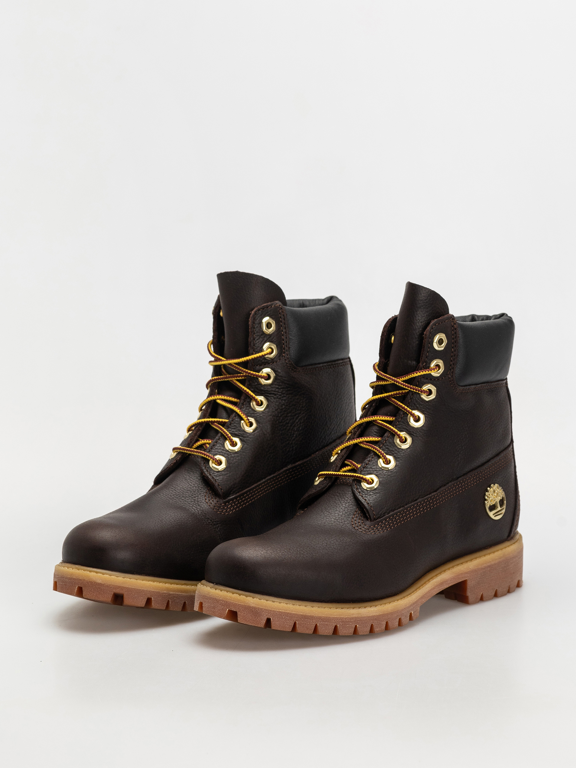 Зимни обувки Timberland Premium 6 Inch (dk brown full grain w blk)
