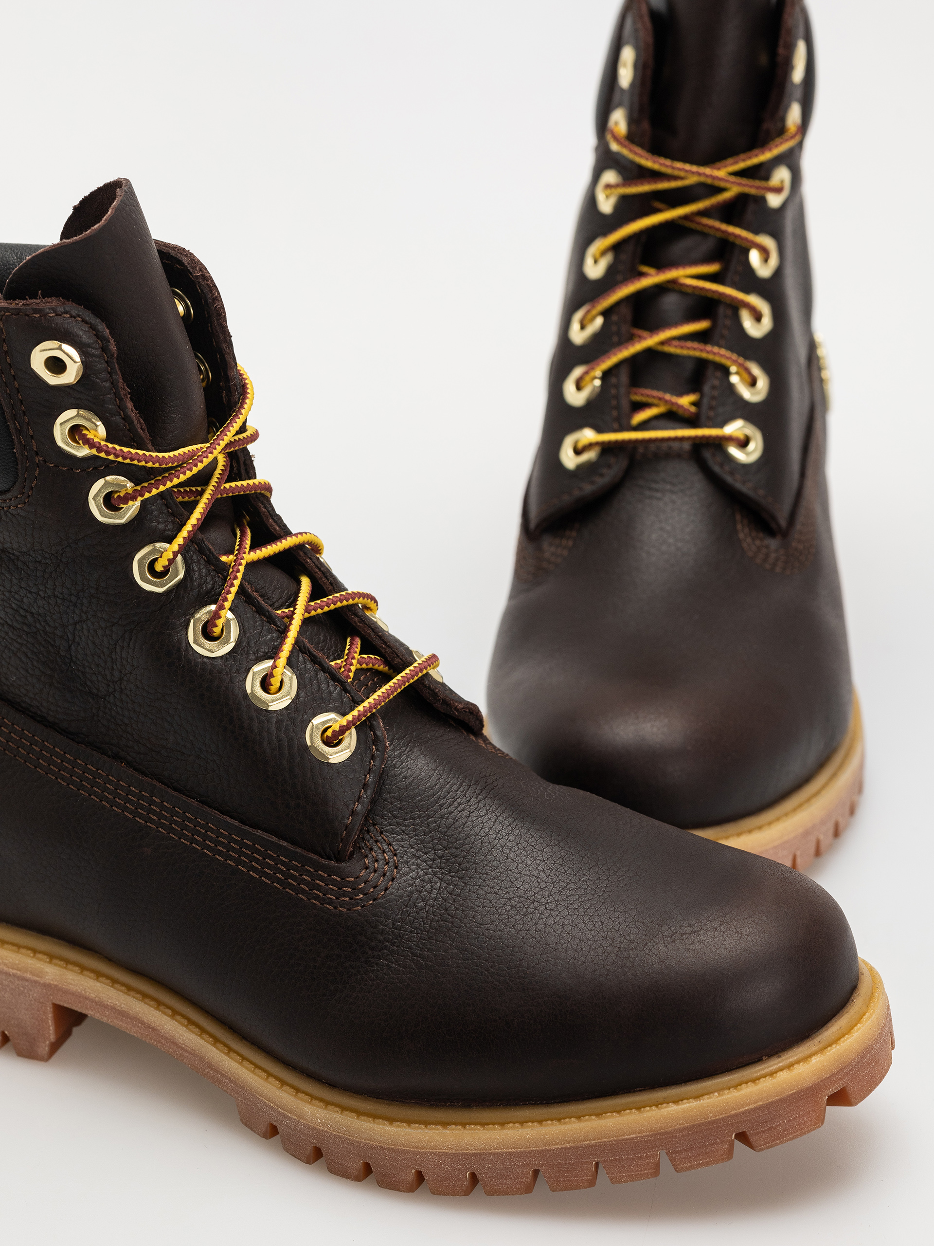 Зимни обувки Timberland Premium 6 Inch (dk brown full grain w blk)