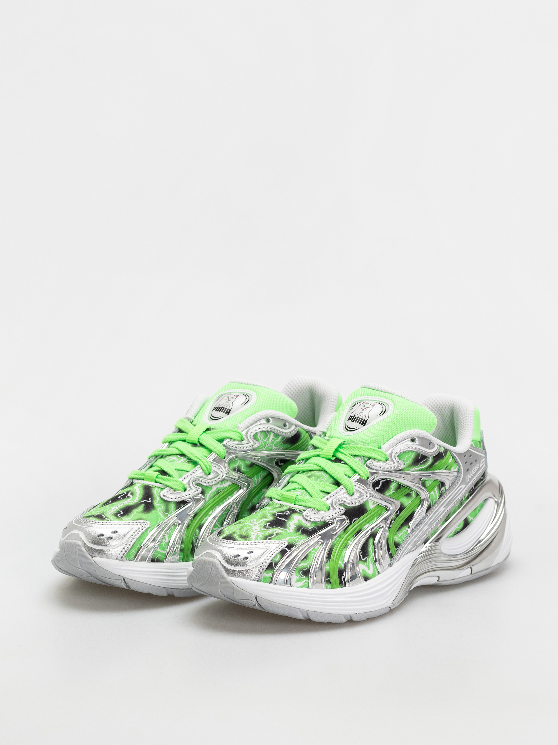 Обувки Puma X RipNDip Inverse (puma silver/fluro green pes)