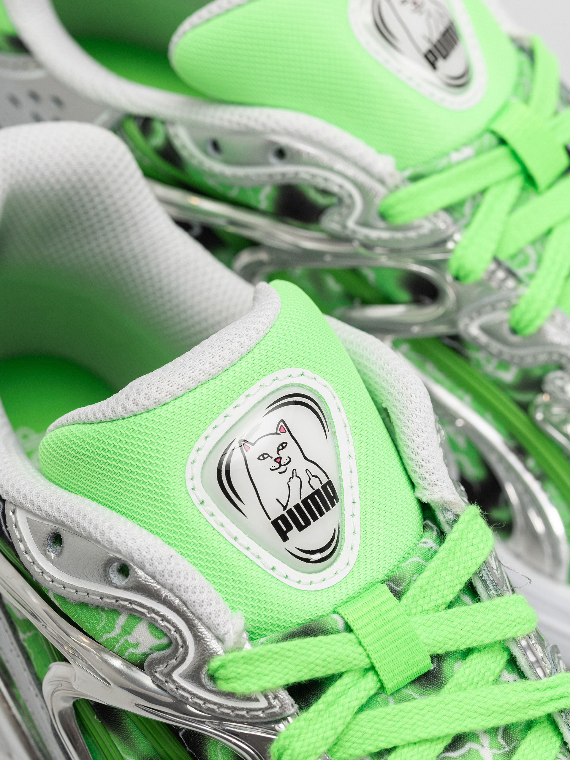 Обувки Puma X RipNDip Inverse (puma silver/fluro green pes)