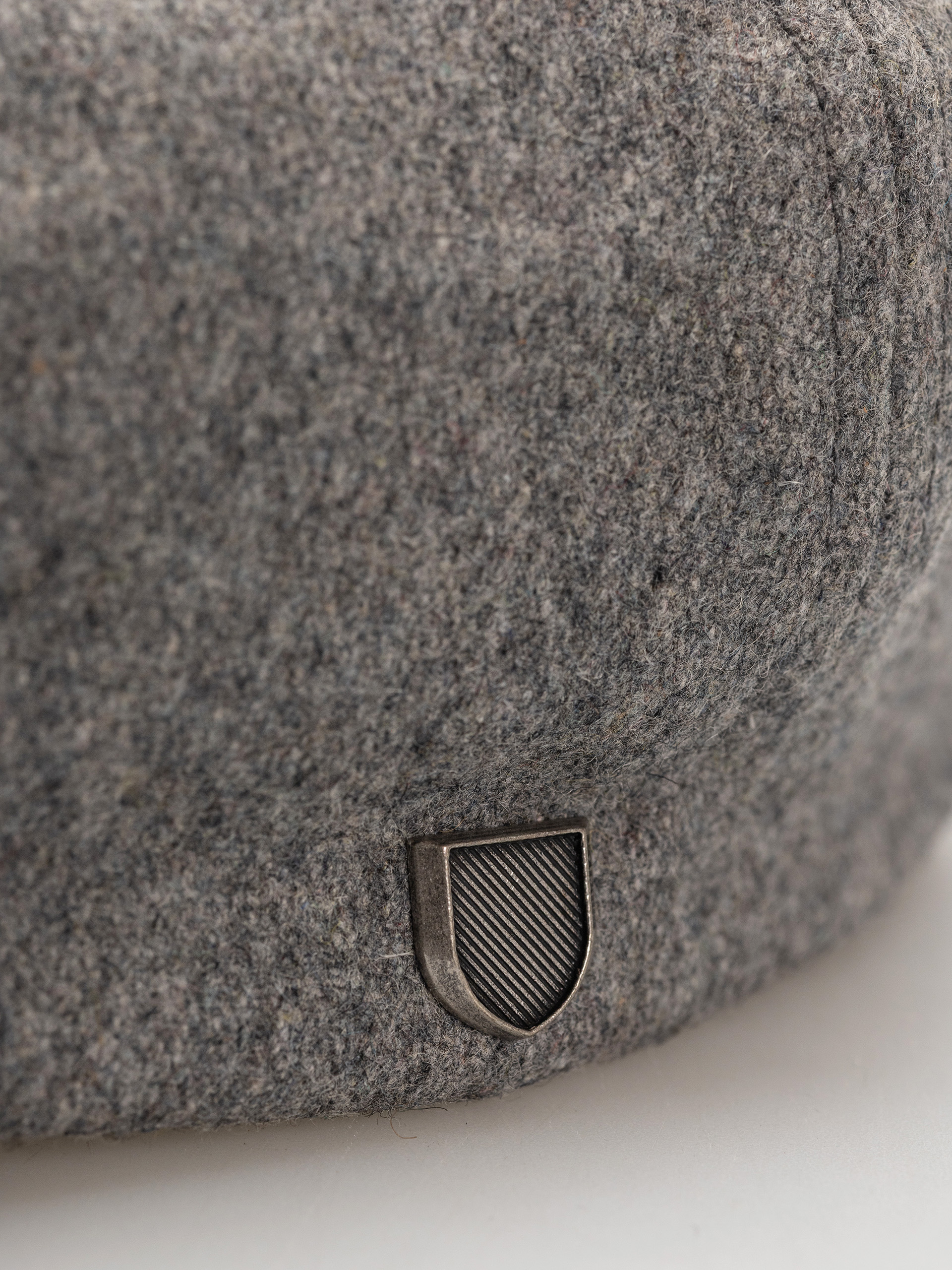 Каскет Brixton Brood Flannel Snap Cap (dark heather grey/washed navy)