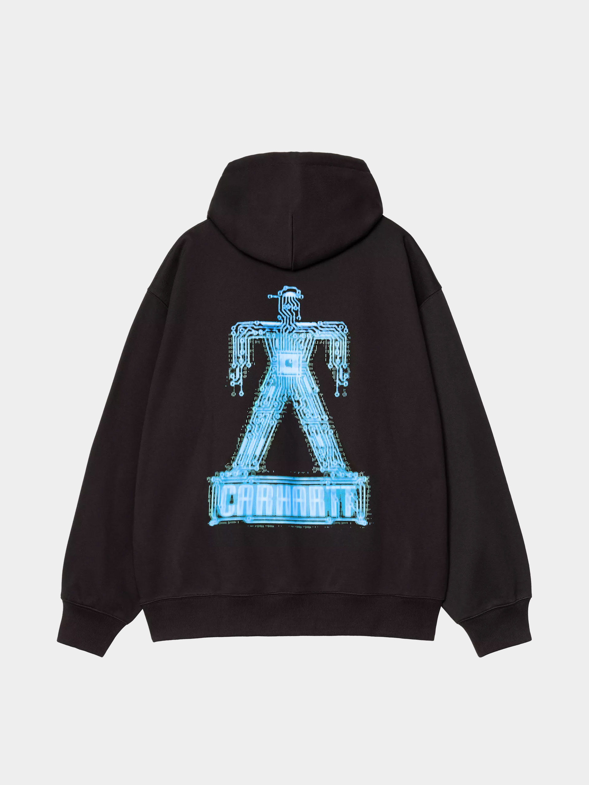 Суитшърт с качулка Carhartt WIP Electric Boogie HD (black)