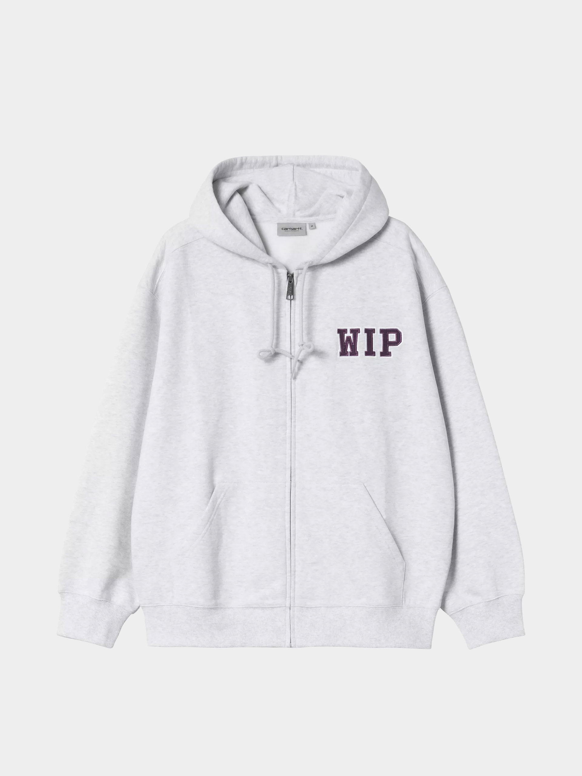 Суитшърт с качулка Carhartt WIP Mini Wip ZHD (ash heather/stone washed)